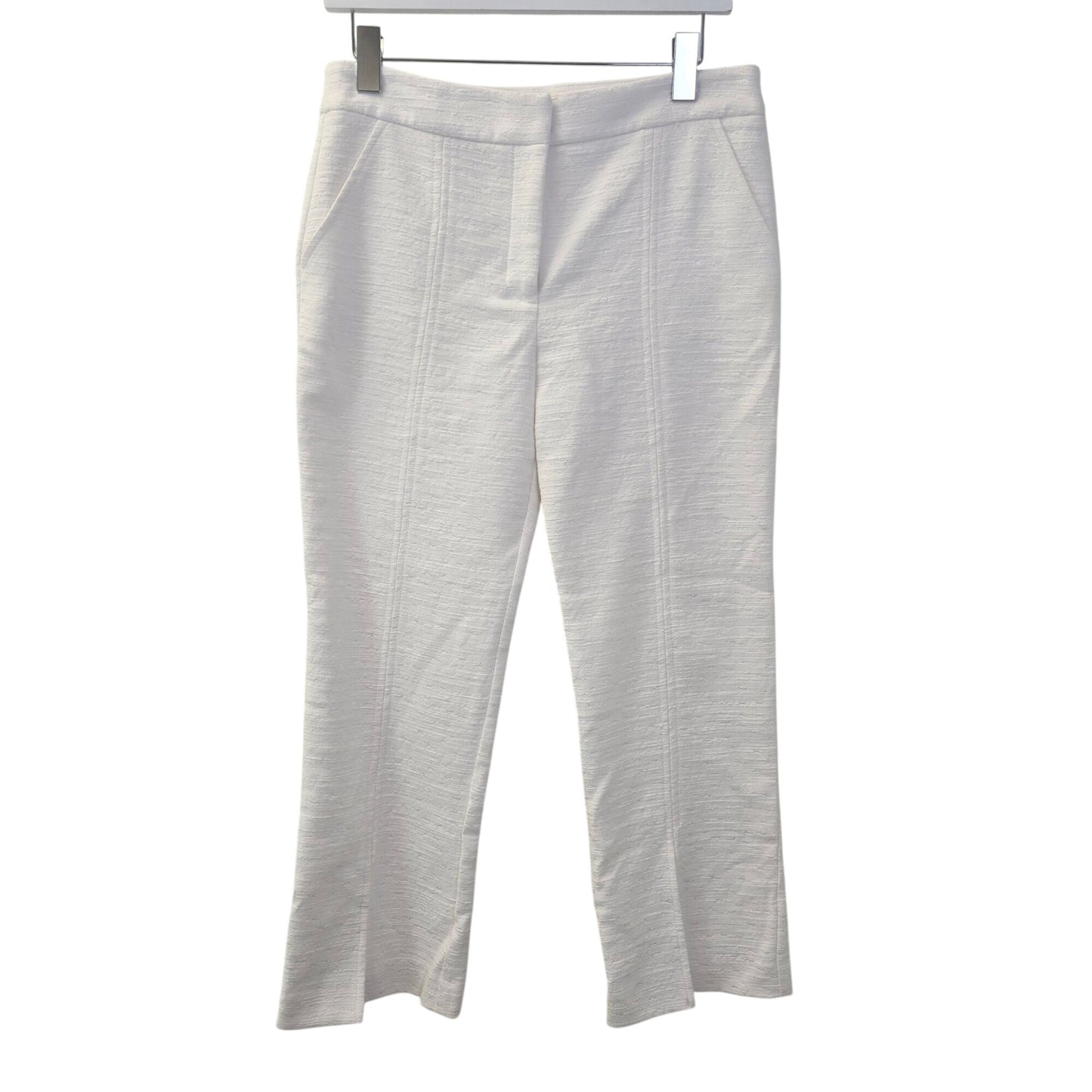 Trina Turk North Beach Textured Split Hem Crop Pants Size 6