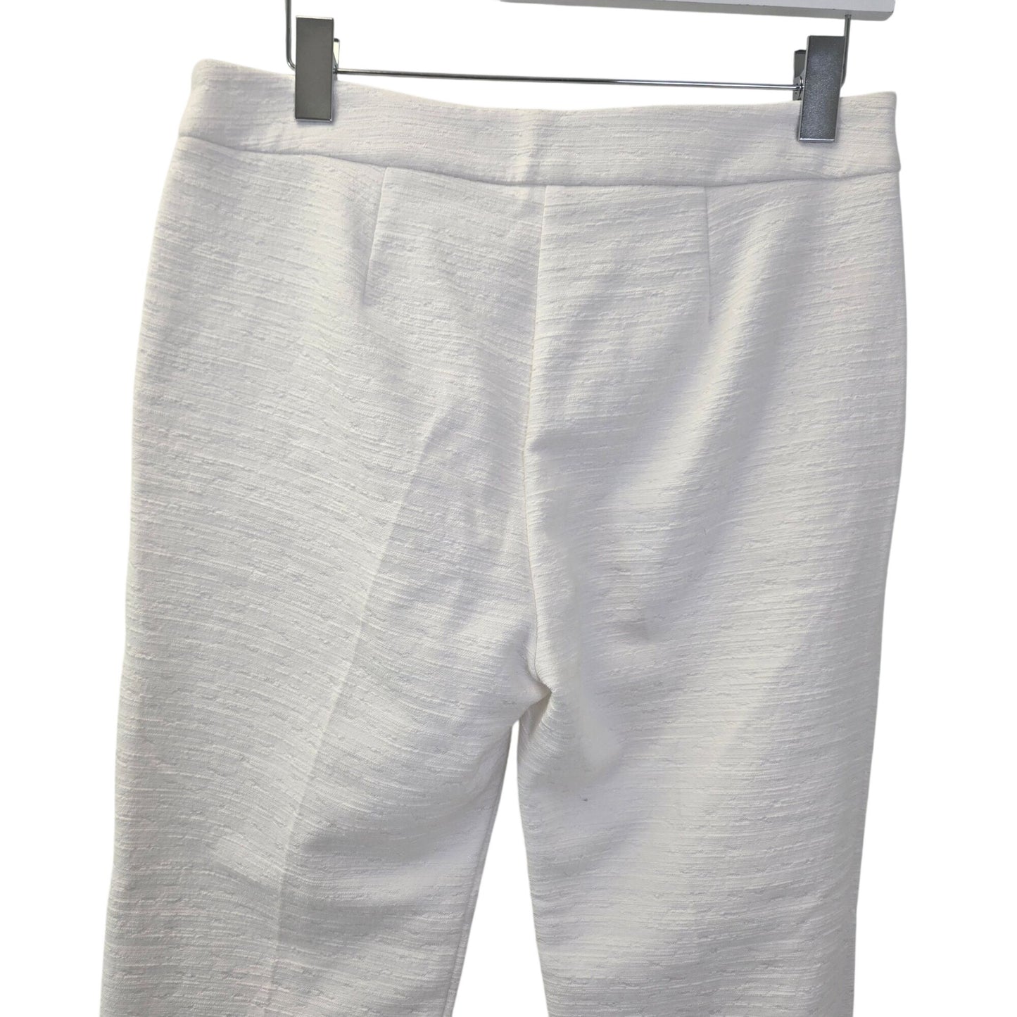 Trina Turk North Beach Textured Split Hem Crop Pants Size 6