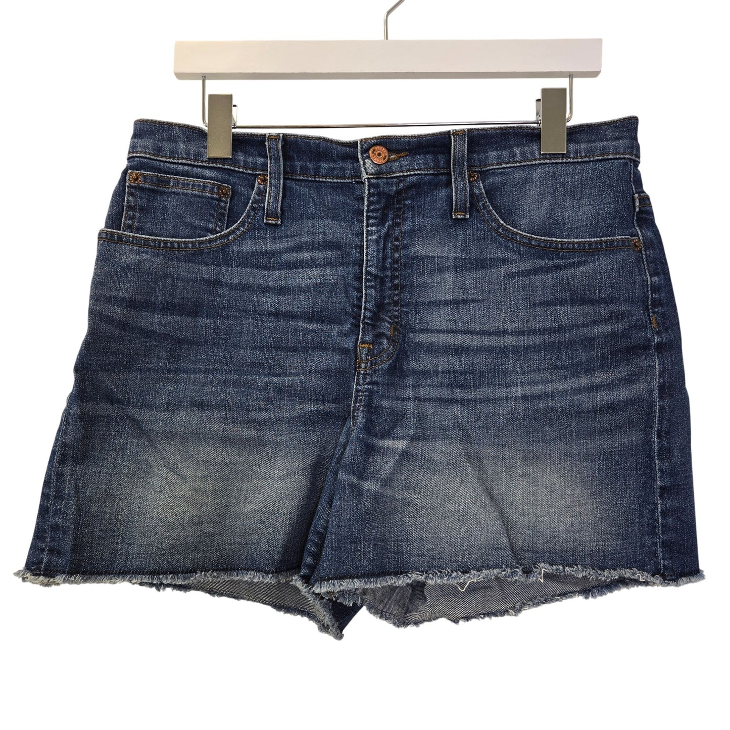 J. Crew Denim High Rise Cut-Off Jean Shorts Size 30