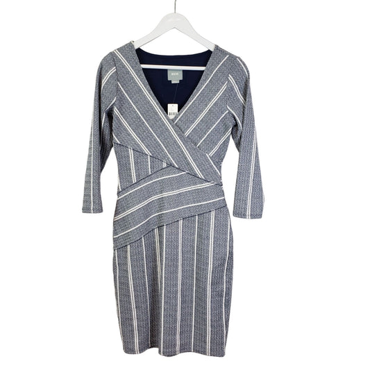 NWT Anthropologie Maeve Amelia Column Stripe Dress Size XS