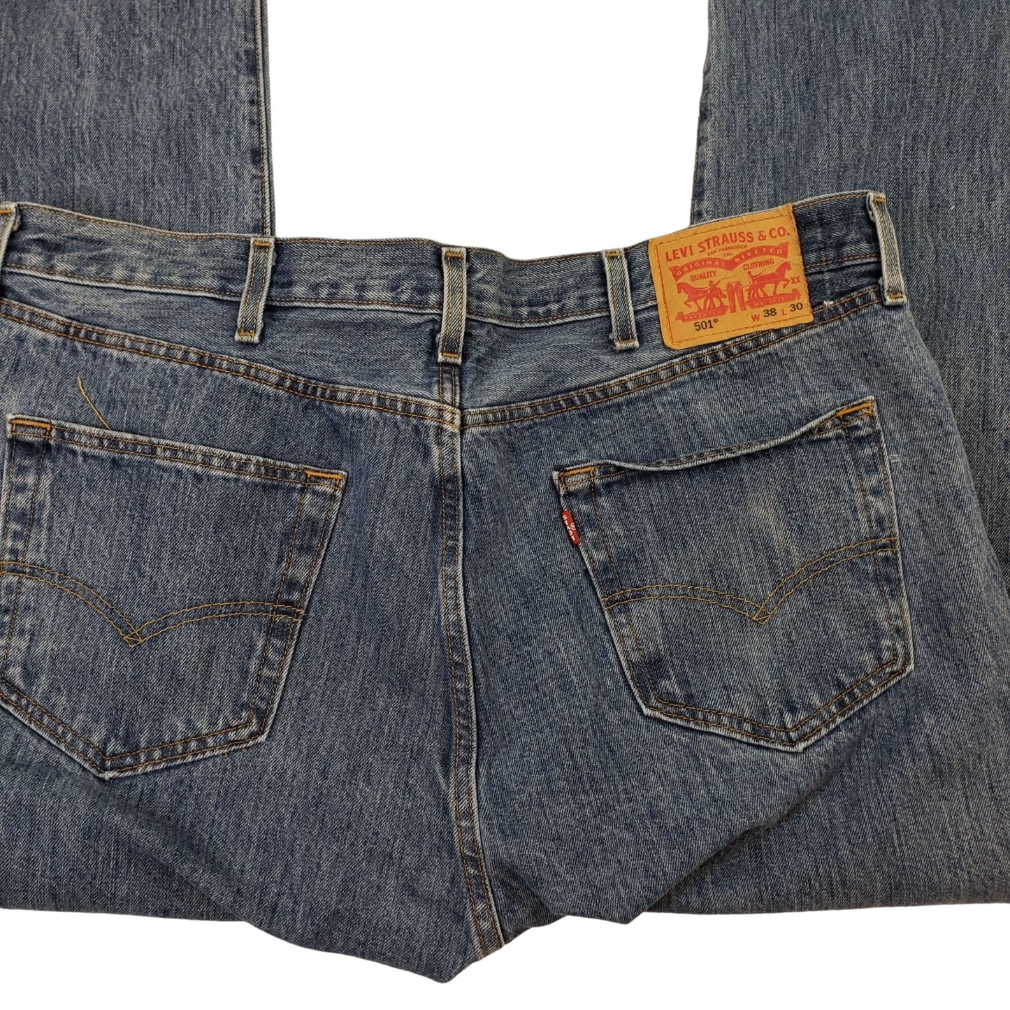 Levi's 501 Button Fly Jeans Size 38x30