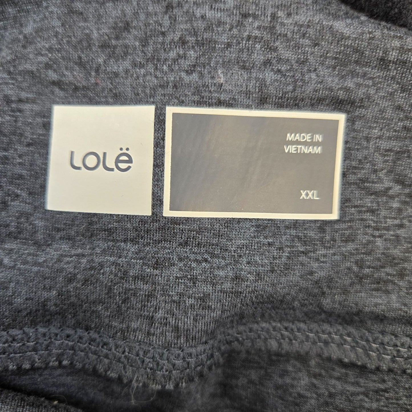 Lole Heathered Gray Activewear Jogger Pants Size XXL