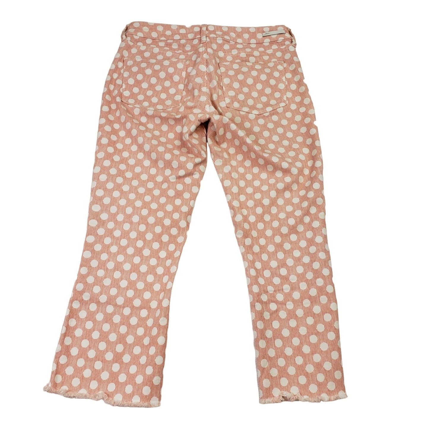 Anthropologie Pilcro and The Letterpress High-Rise Bootcut Polka Dot Jeans Size 28P