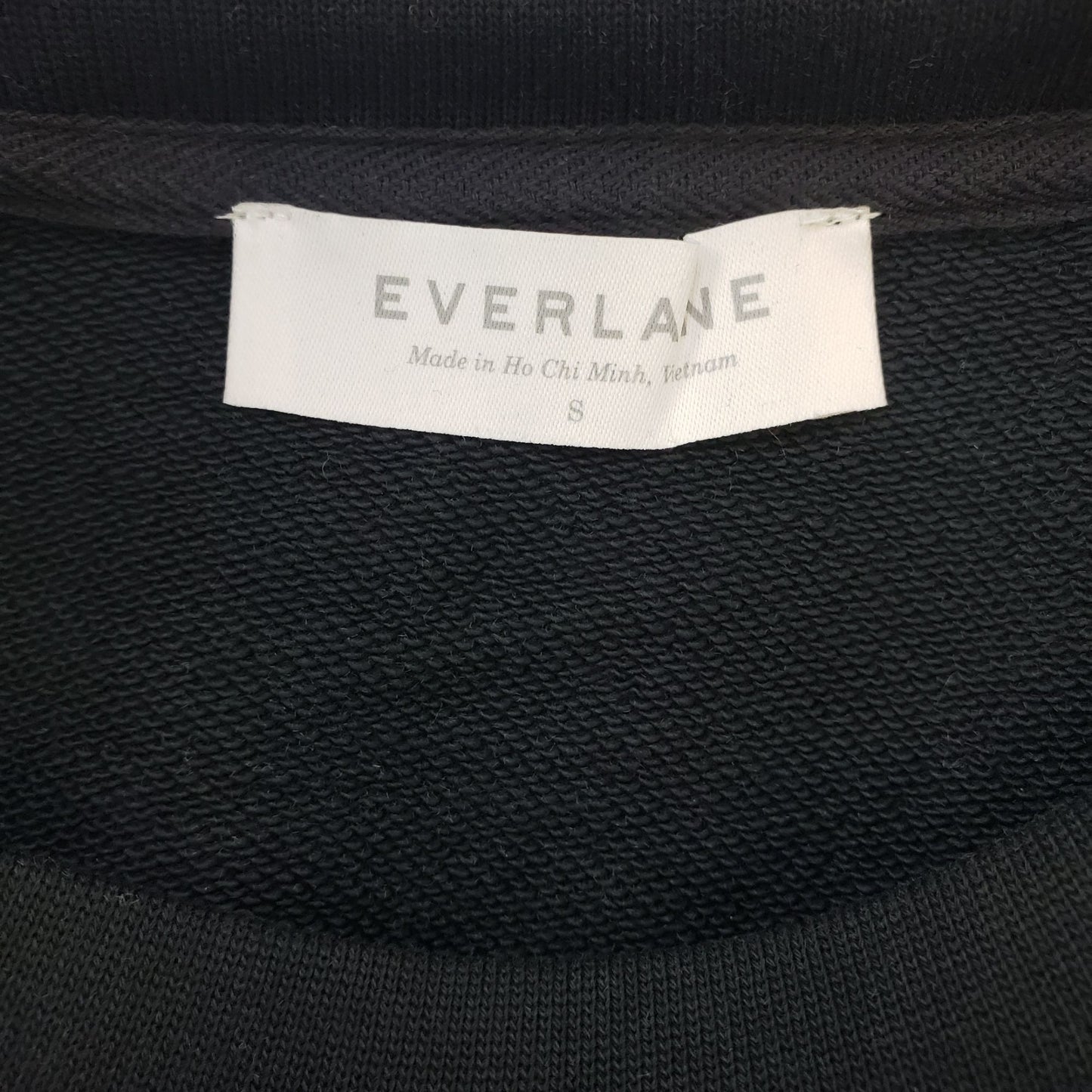 NWOT Everlane 100% Human Typography Crewneck Sweatshirt Size Small