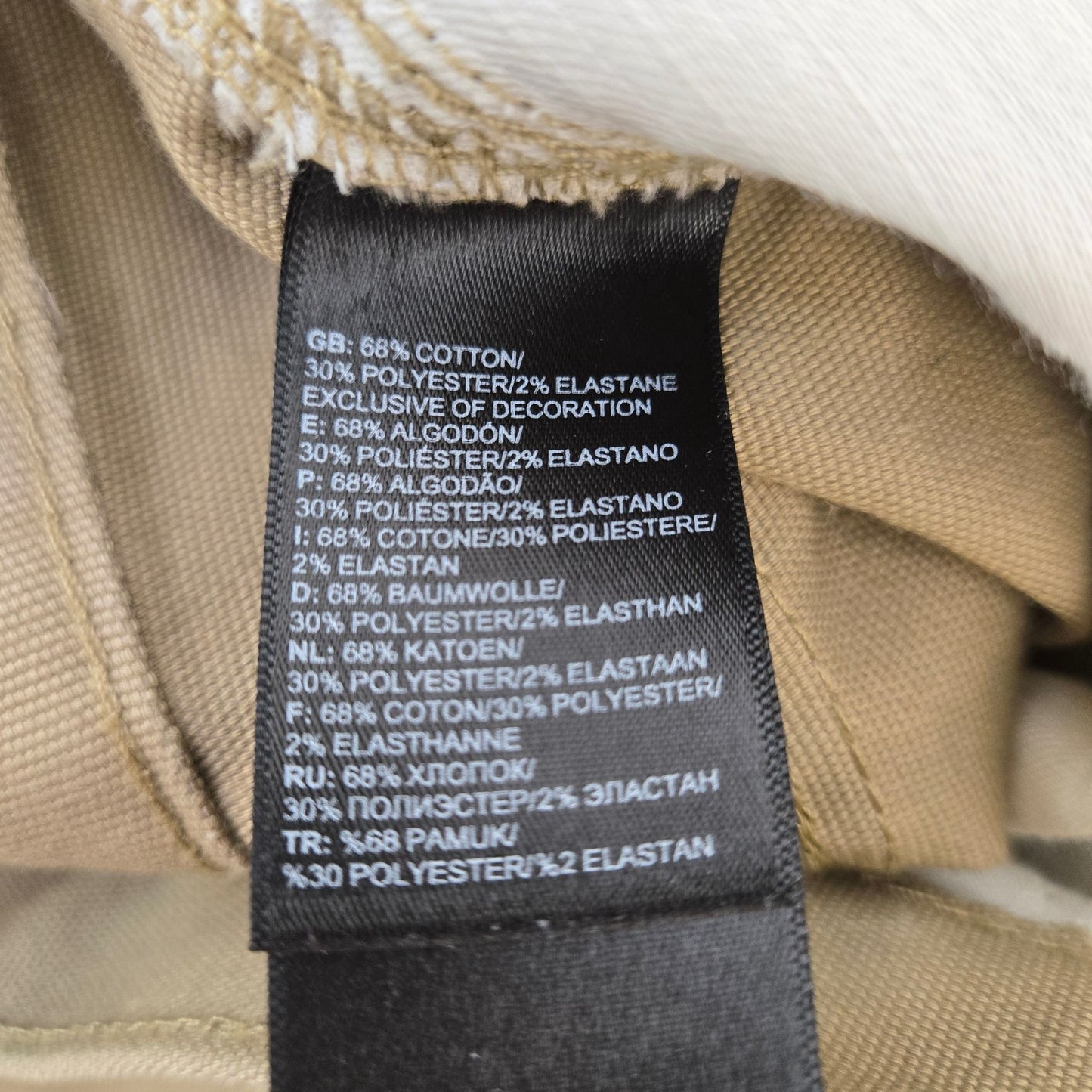 The North Face Cotton Khaki Cargo Shorts Size 40