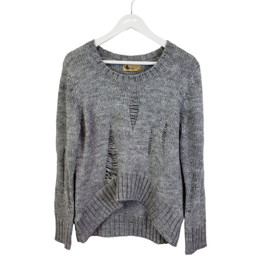 Anthropologie Katsumi Wool Blend Distressed Sweater Size Small