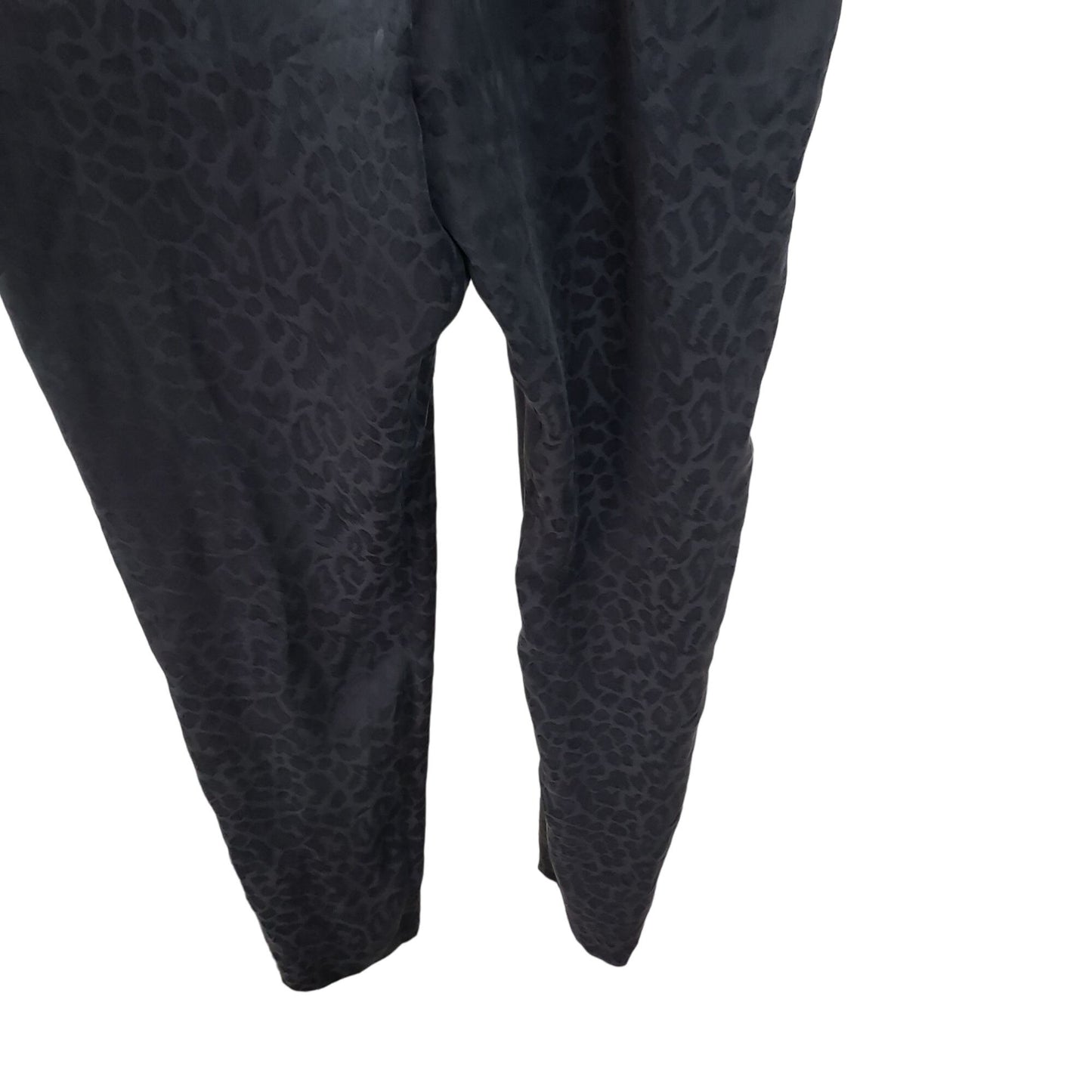 Rebecca Taylor 100% Silk Leopard Print Smocked Jumpsuit Size 2 *Missing Belt*