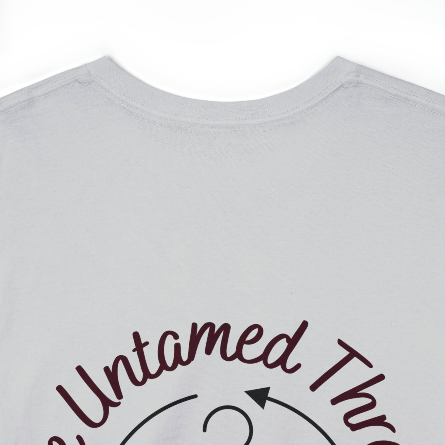 The Untamed Thread Logo Unisex Heavy Cotton Tee