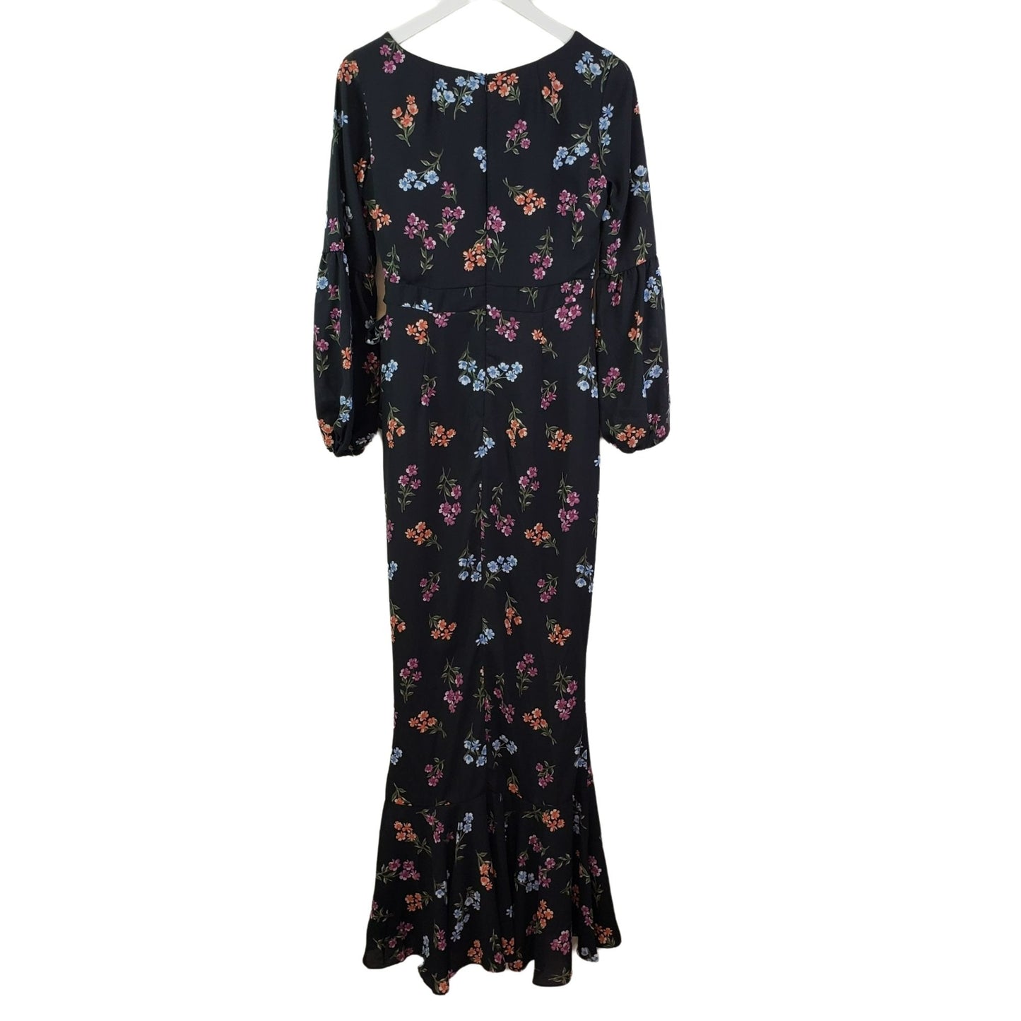 NWT Likely Revolve Perla Tulip Maxi Dress with Ruffle Hem Size 2