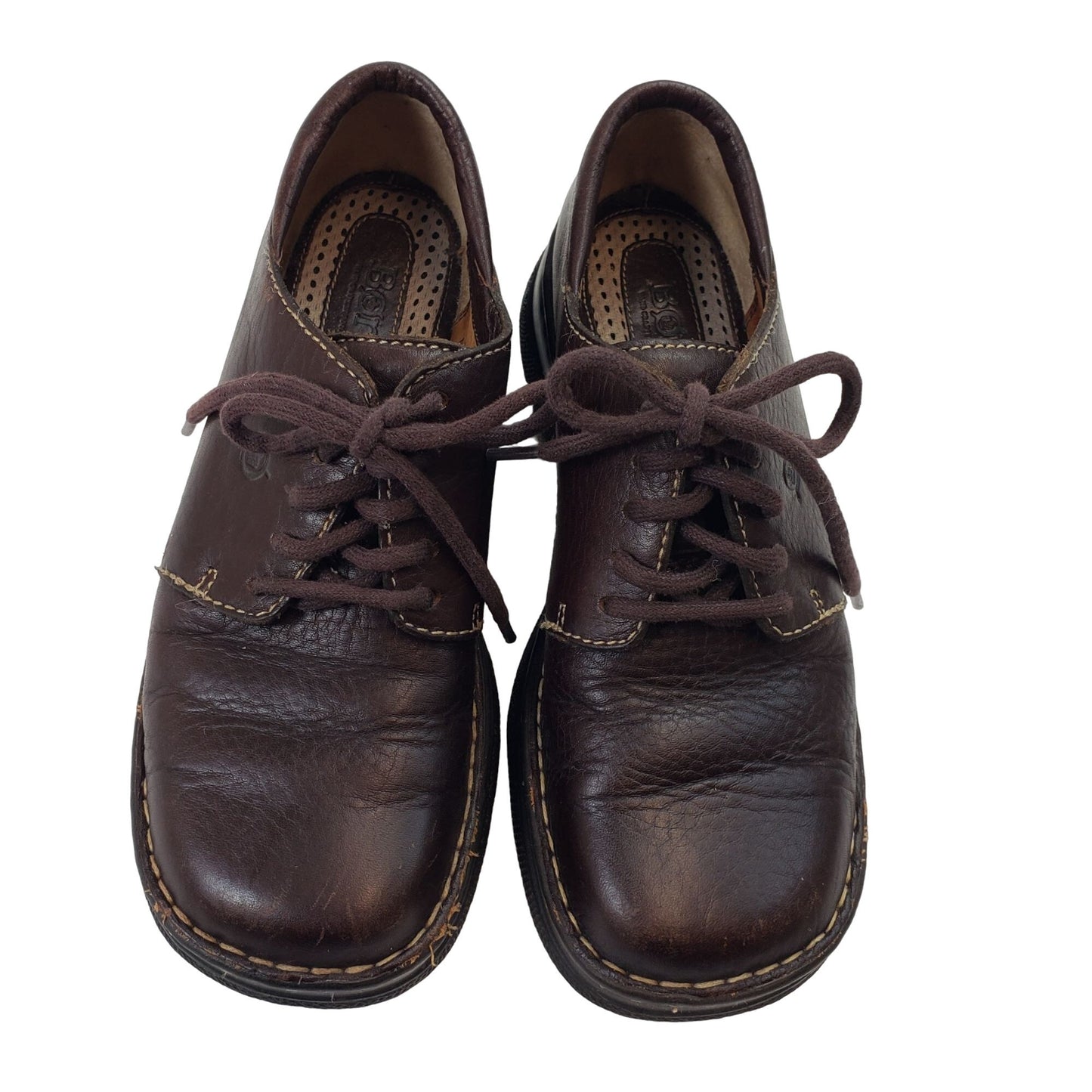Born Classic Oxford Leather Lace-Up Shoes Size 6