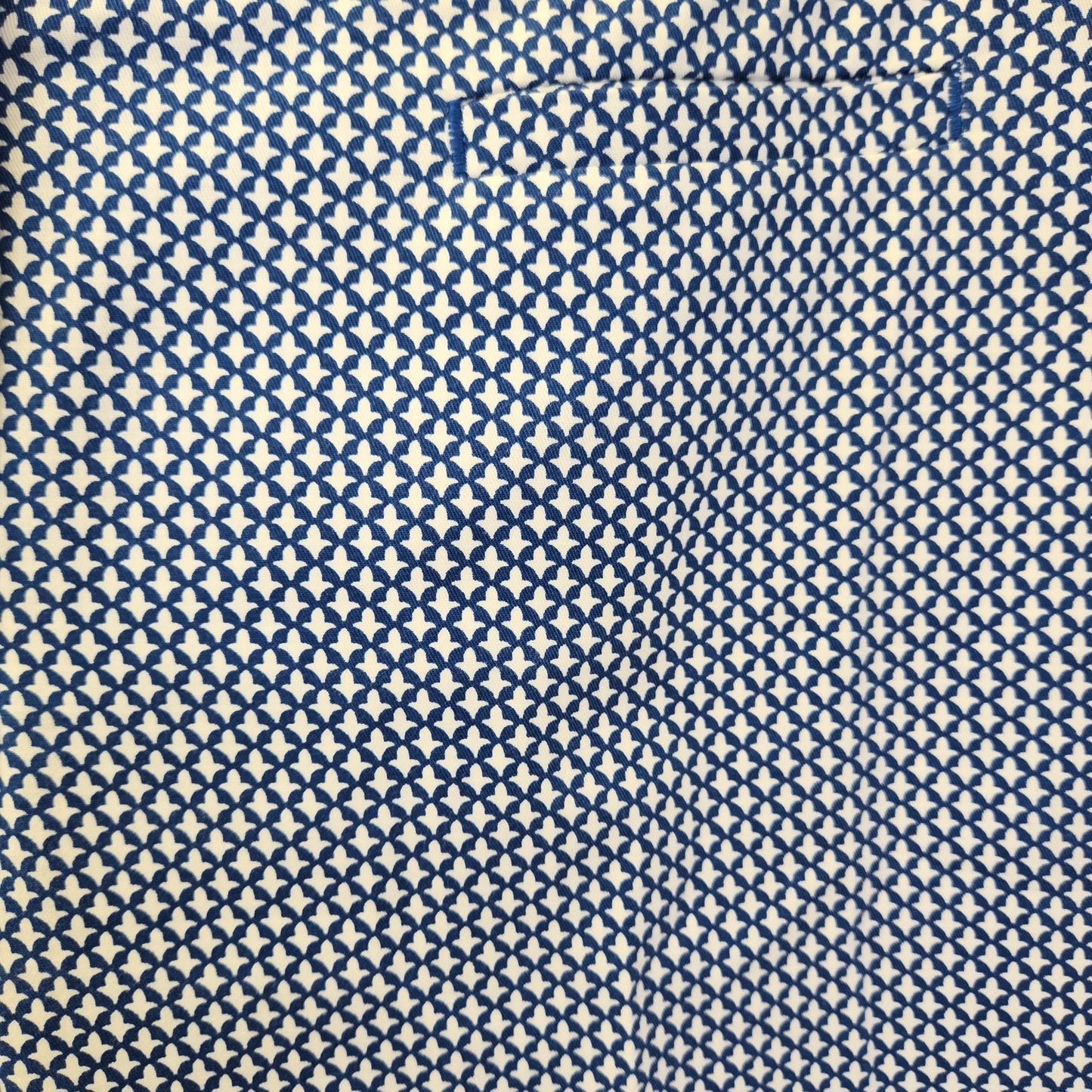 Ann Taylor Devin Fit Fleur de Lis Print Ankle Pants Size 2