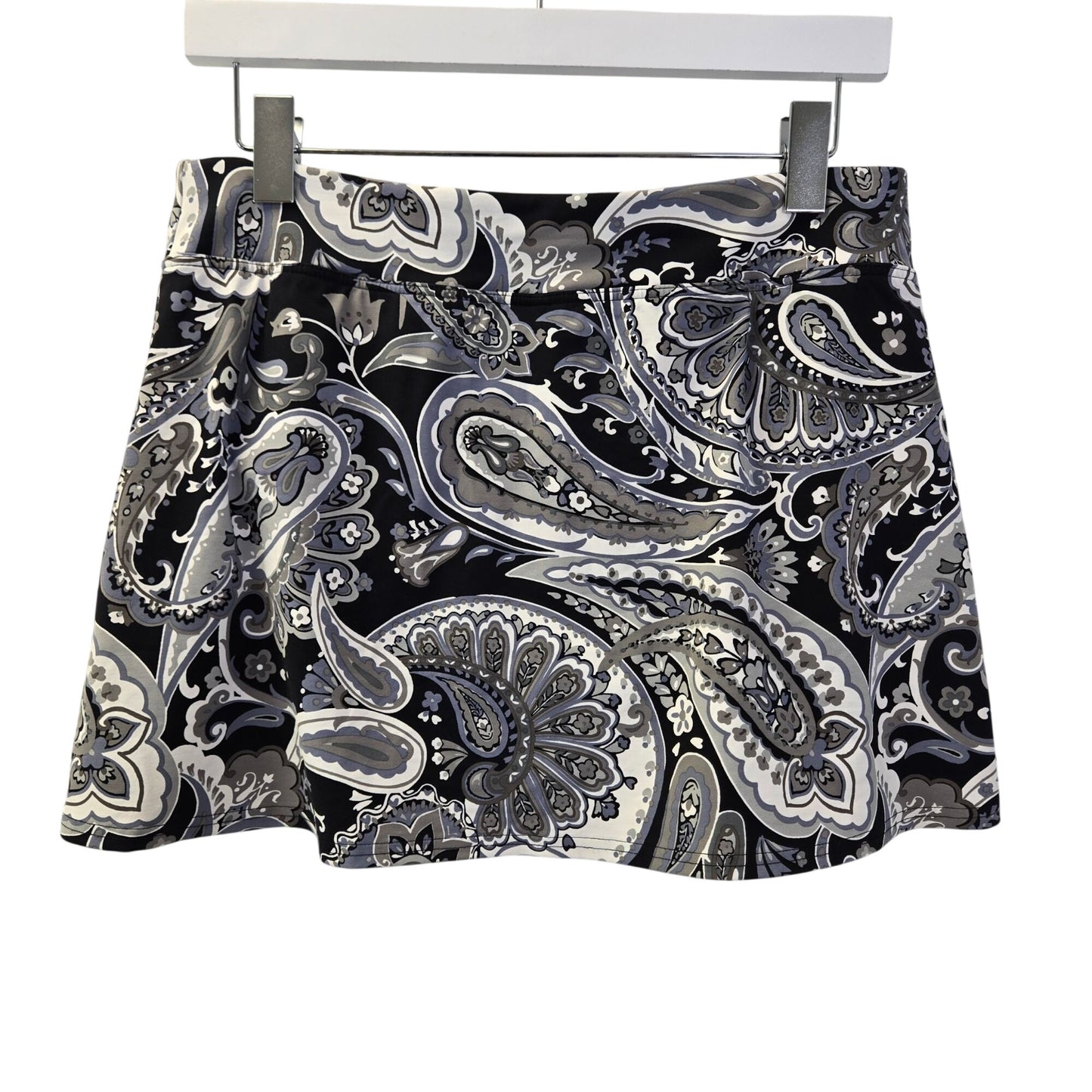 Lands' End Paisley Print Swim Skirt Size 8