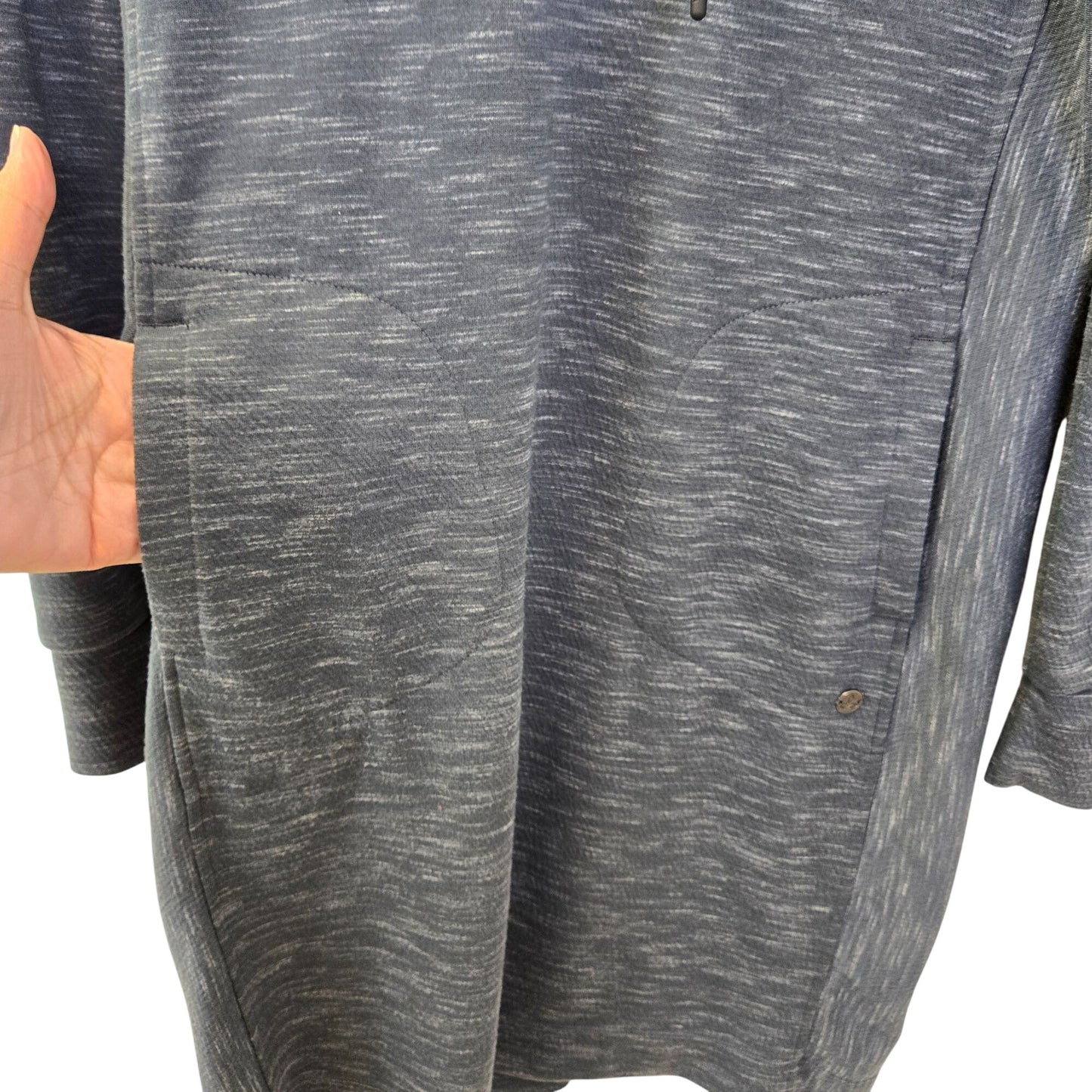 Prana The Sunrise Heathered Cowlneck Activewear Dress Size Medium