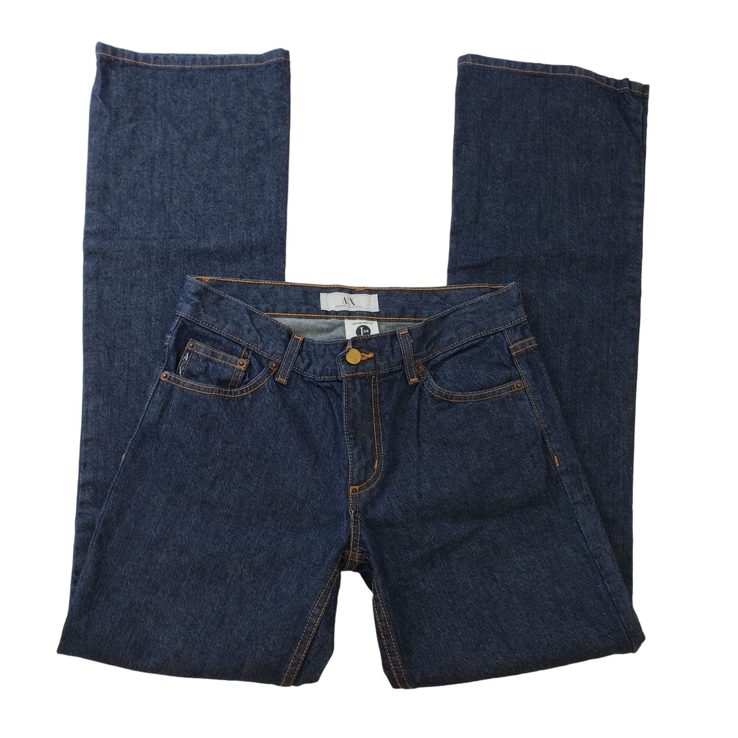 A/X Armani Exchange J24 Low Rise Bootcut Jeans Size 4
