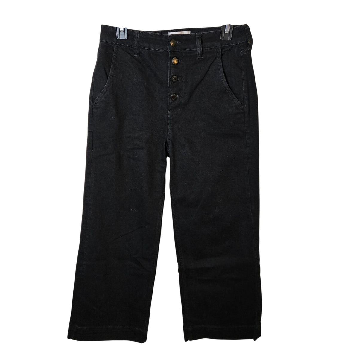 Everlane The Wide Leg Button Fly Ankle Jeans Size 29