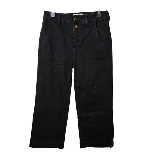 Everlane The Wide Leg Button Fly Ankle Jeans Size 29