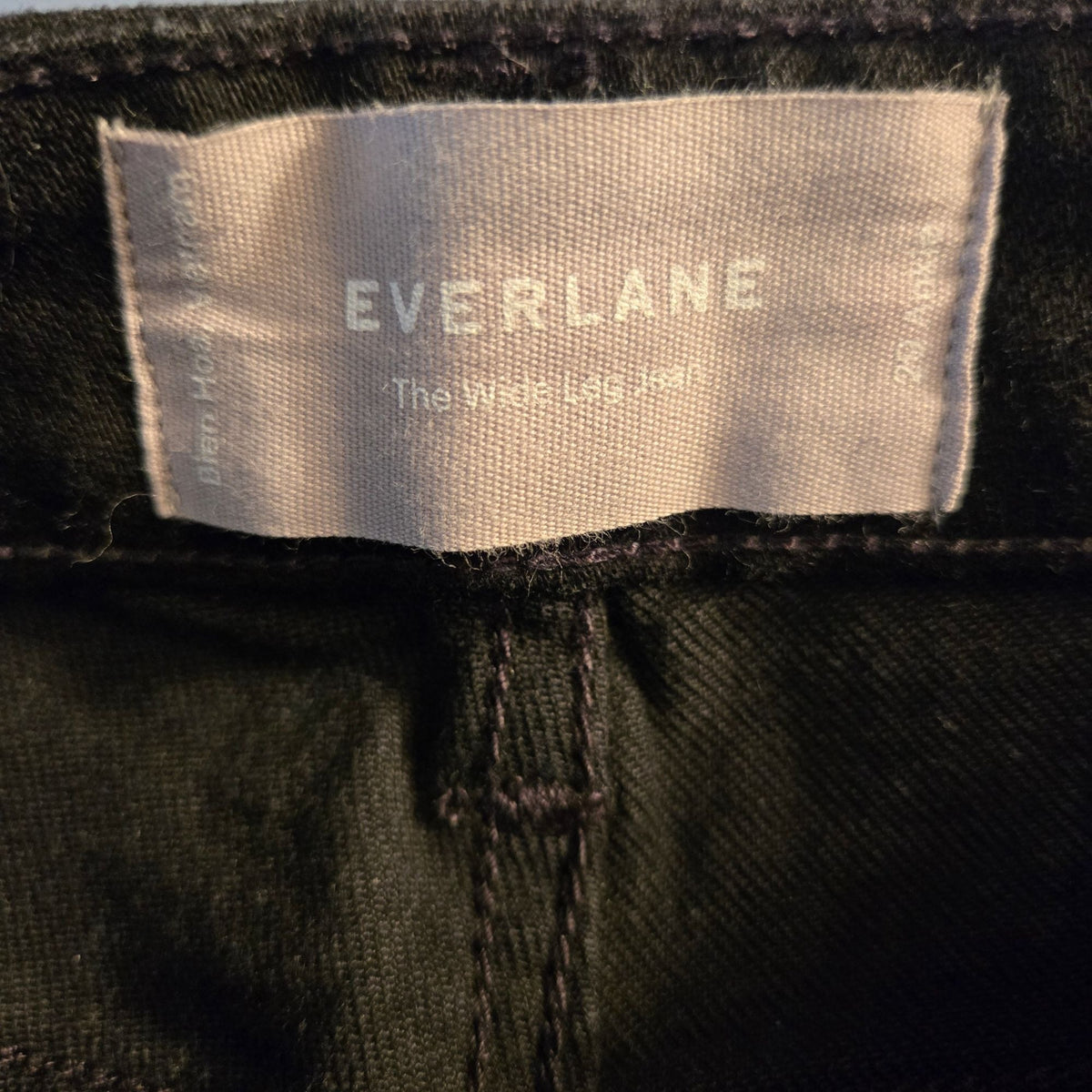 Everlane The Wide Leg Button Fly Ankle Jeans Size 29