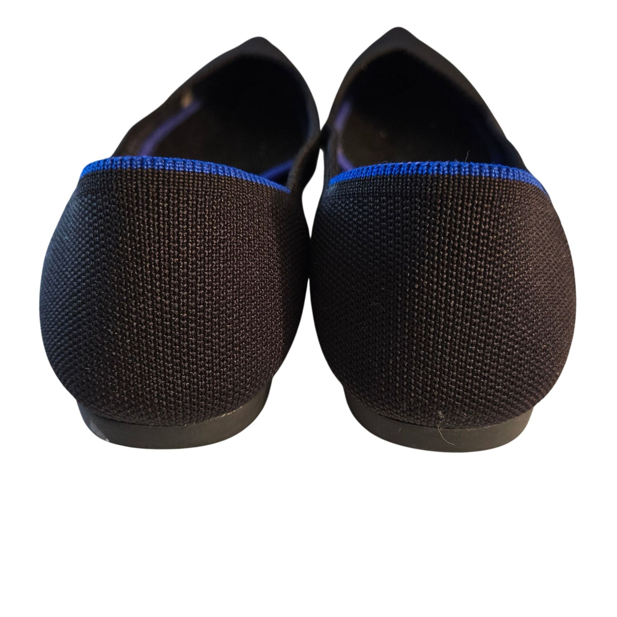 Rothy's The Point Black Pointed Toe Flats Size 8