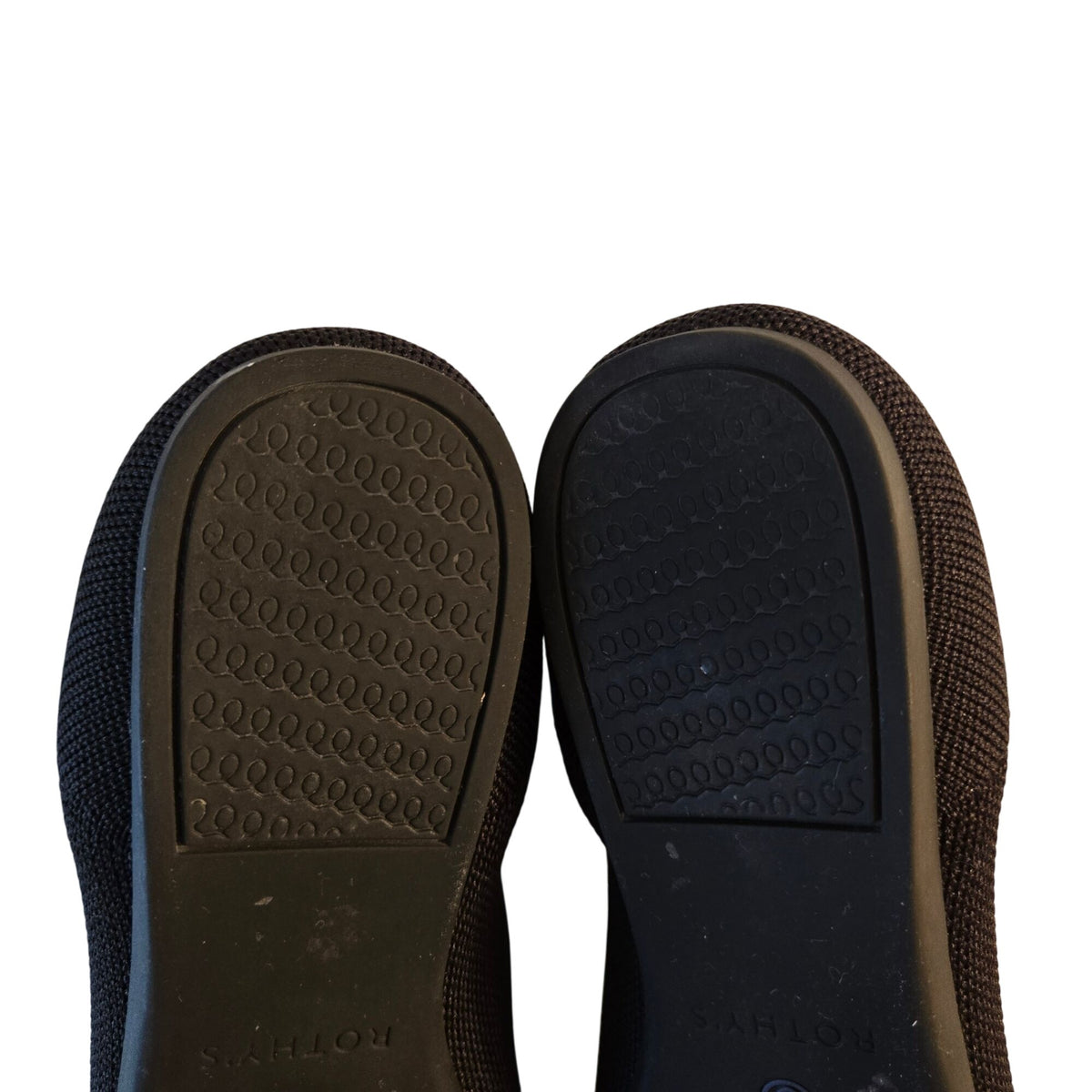 Rothy's The Point Black Pointed Toe Flats Size 8