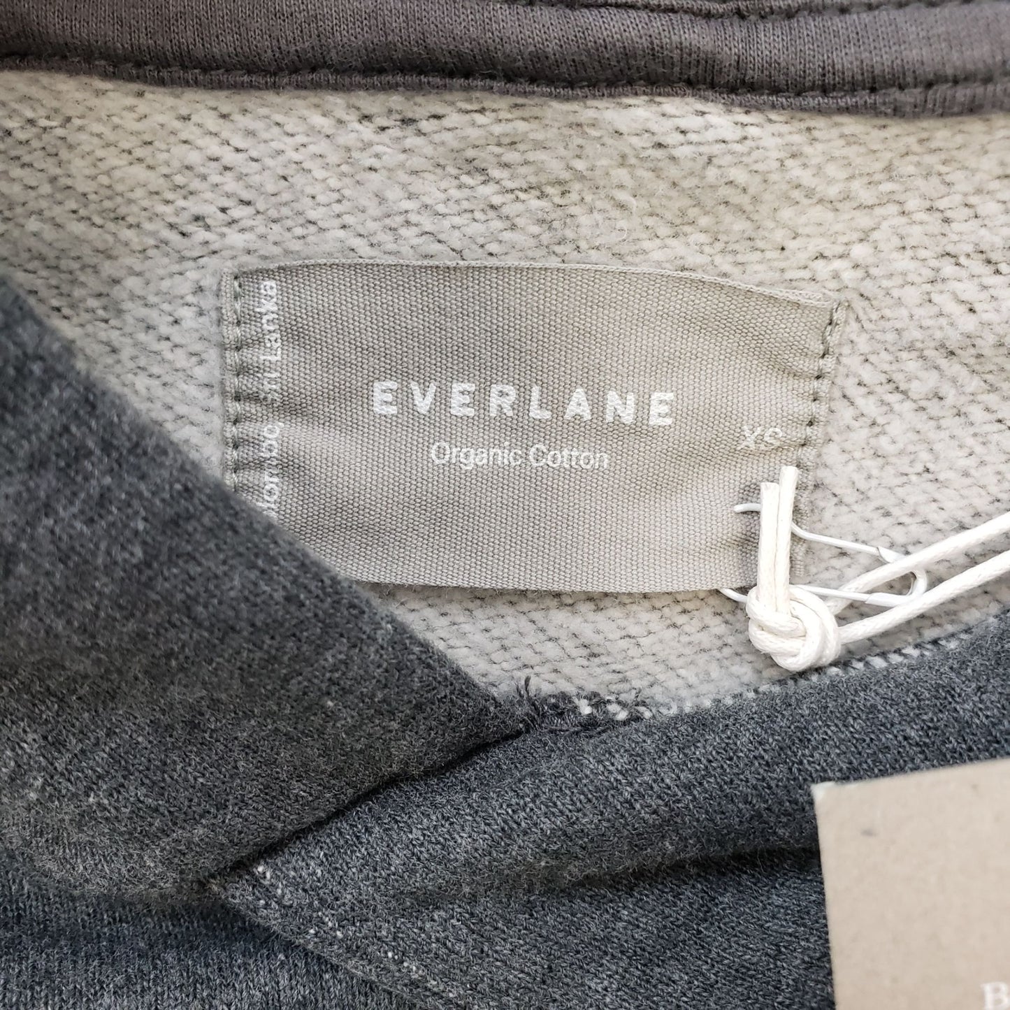NWT Everlane Organic Cotton Track Hoodie Size XS