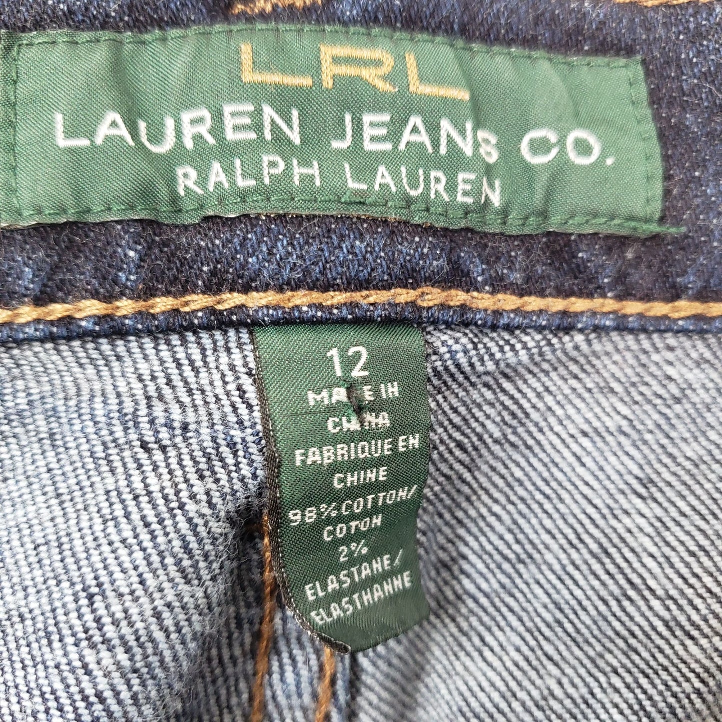 Lauren Ralph Lauren Classic Straight Leg Crop Jeans Size 12