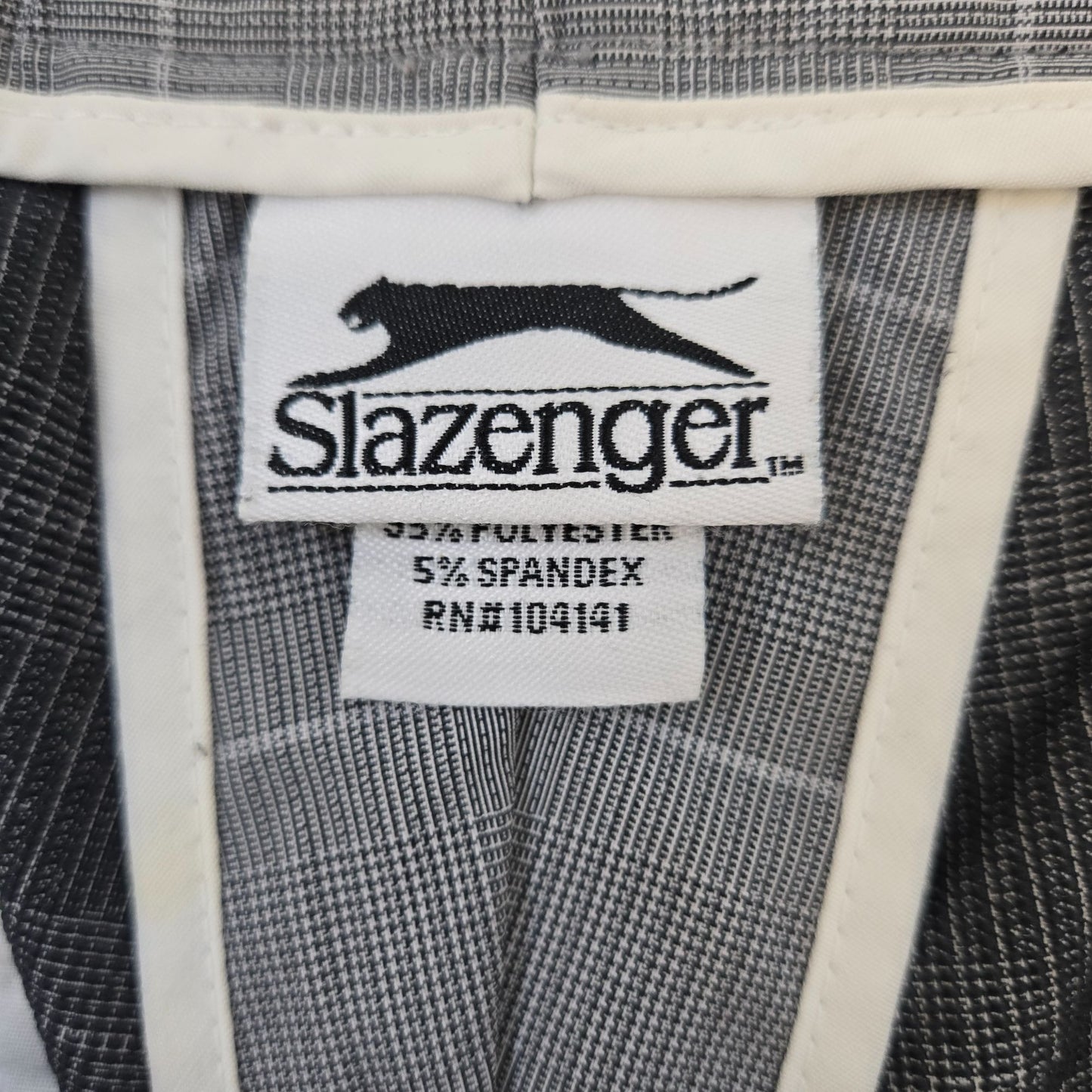 Slazenger Plaid Activewear Golfing Pants Size 38x32