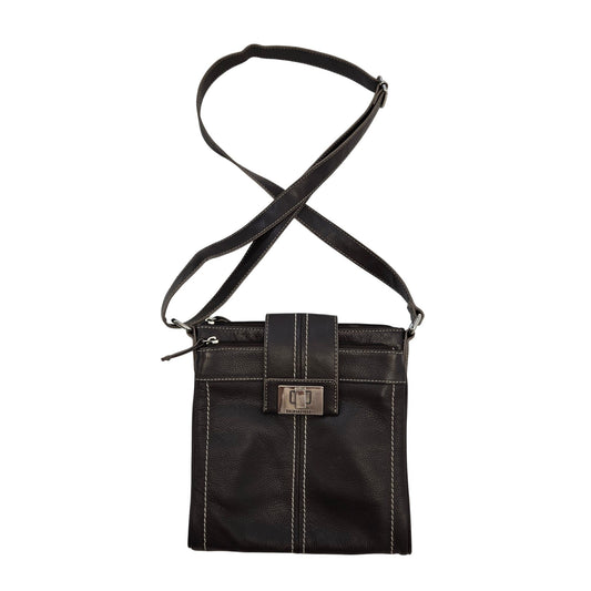 Tignanello Pebble Leather Covertible Crossbody Bag