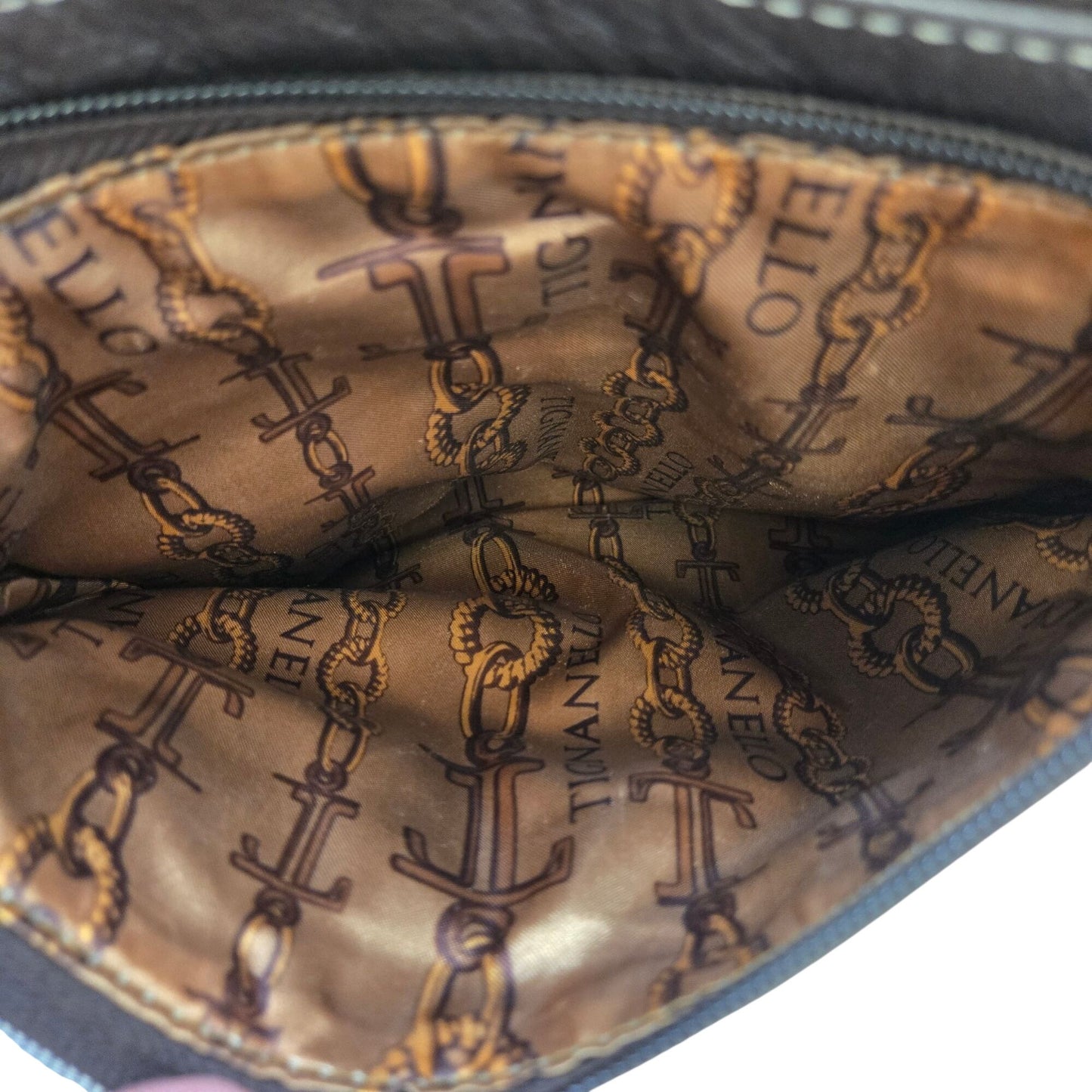 Tignanello Pebble Leather Covertible Crossbody Bag