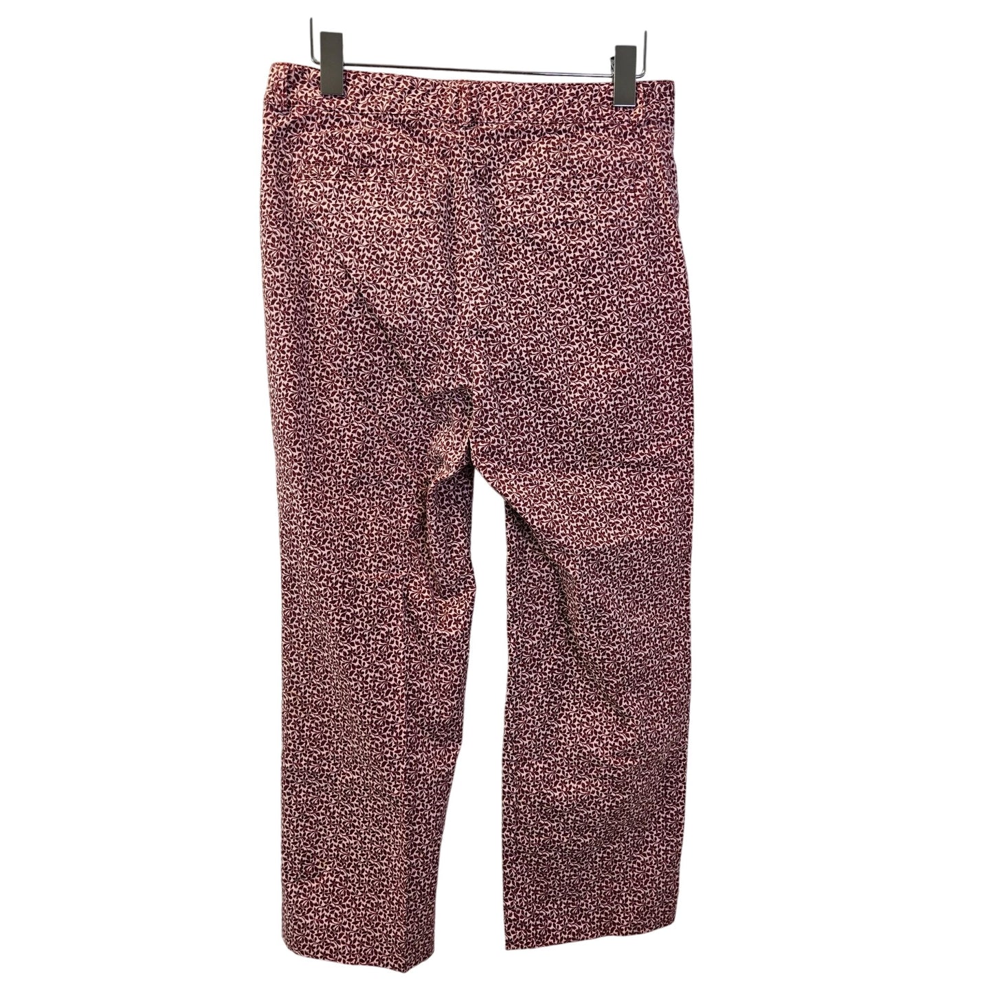 Banana Republic Factory Floral Wide Leg Crop Pants Size 6