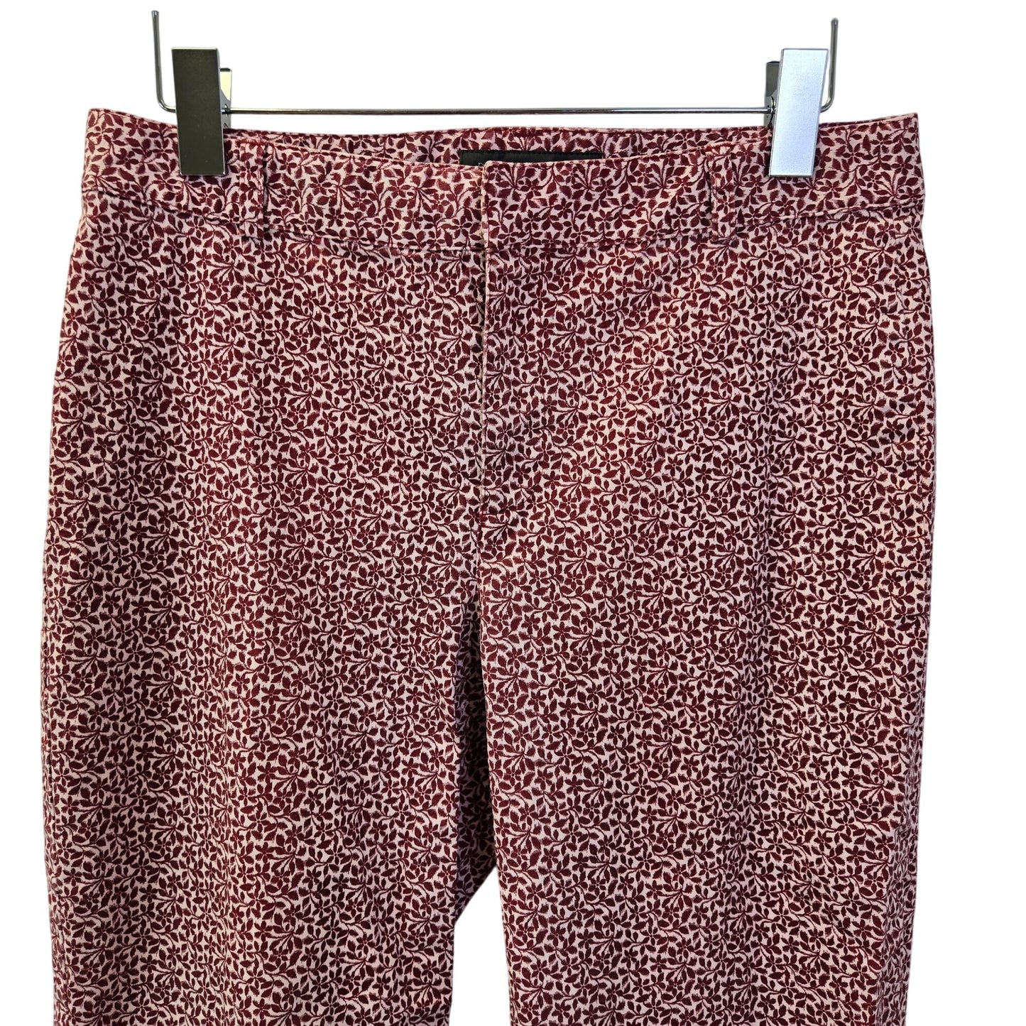 Banana Republic Factory Floral Wide Leg Crop Pants Size 6