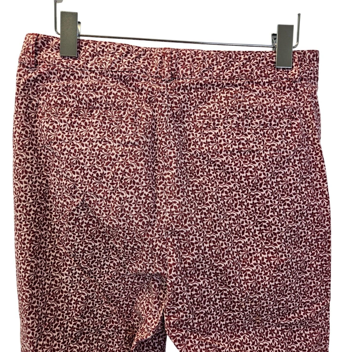 Banana Republic Factory Floral Wide Leg Crop Pants Size 6