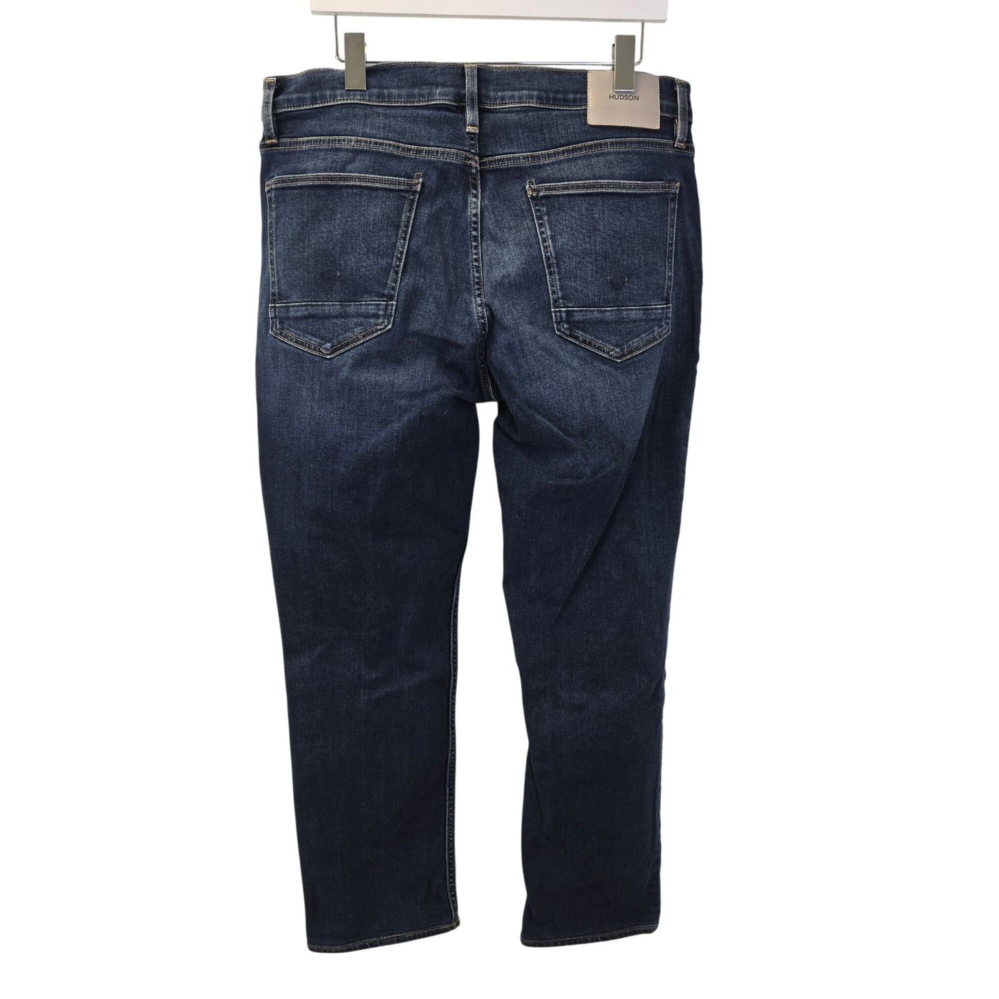 Hudson Blake Slim Straight Jeans in Republic Wash Size 34x32