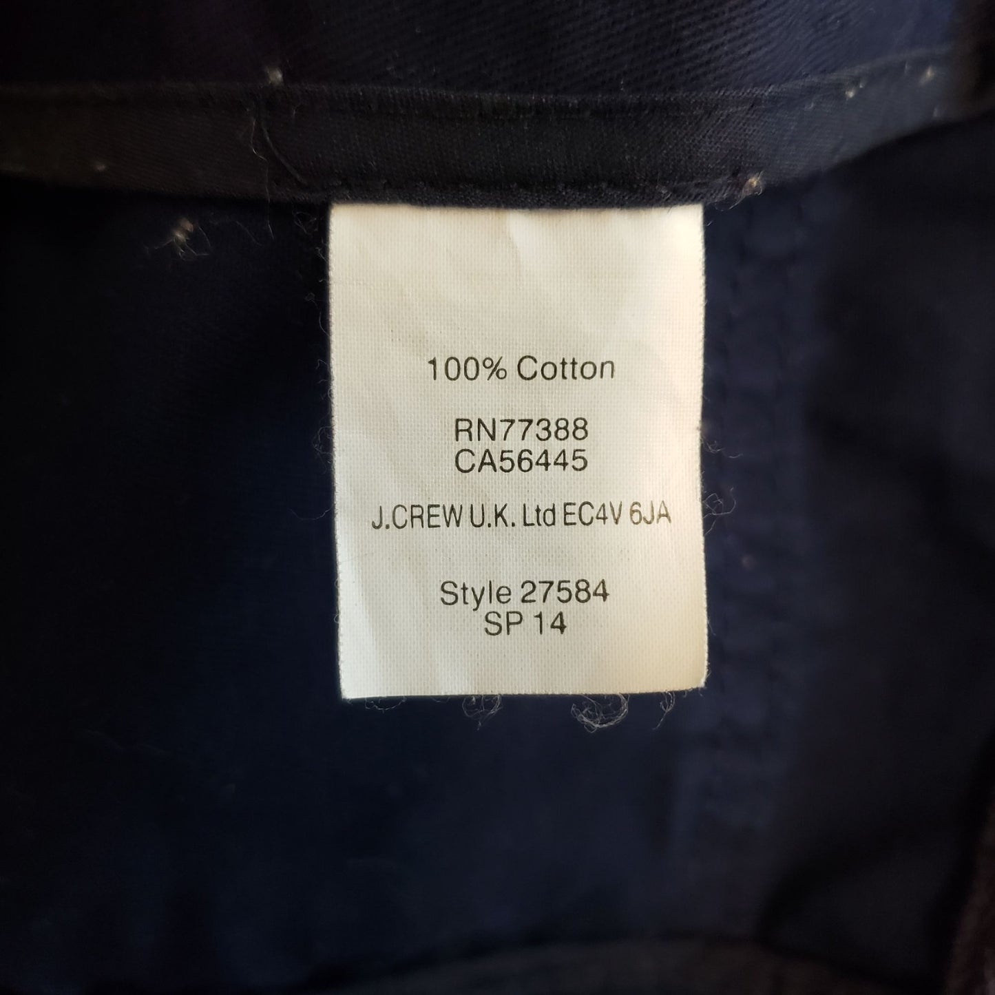 J. Crew Factory Cotton Utility Jacket Size Small
