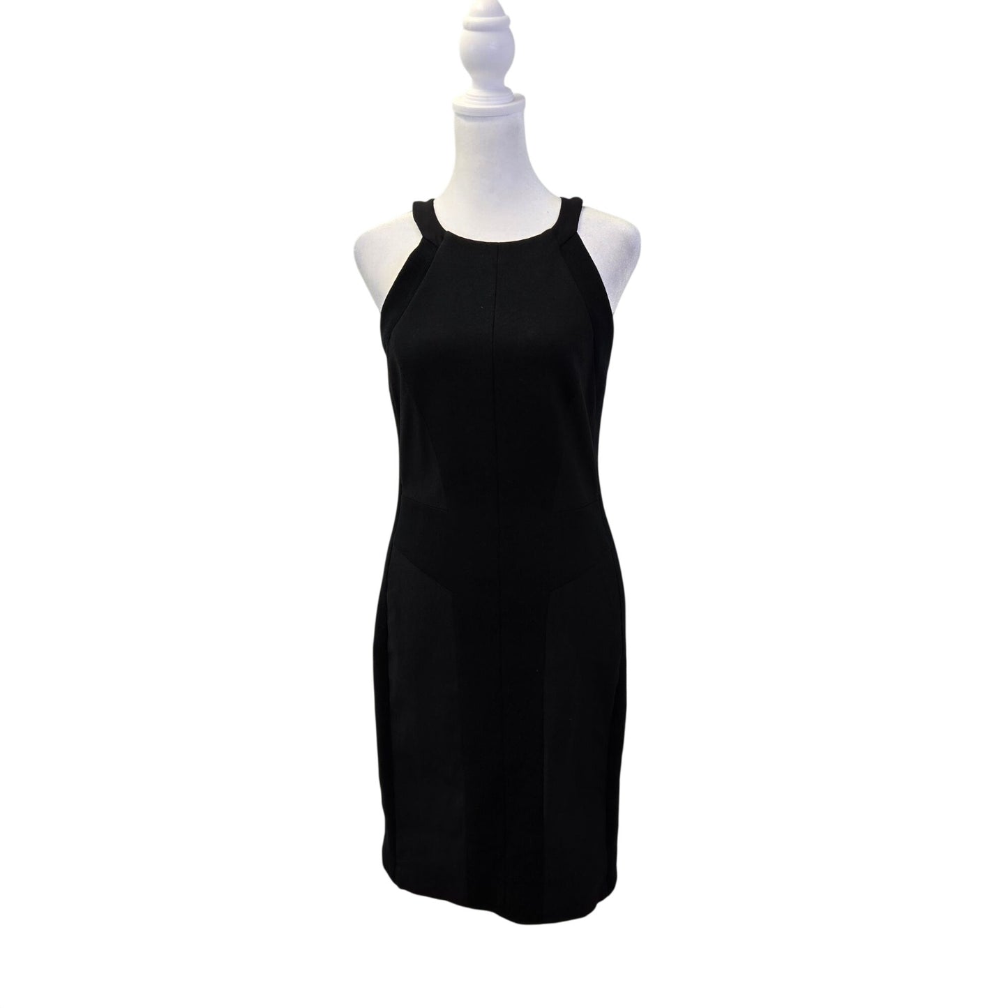 Rag & Bone Camden Mixed Media Paneled Knit Halter Dress Size 6