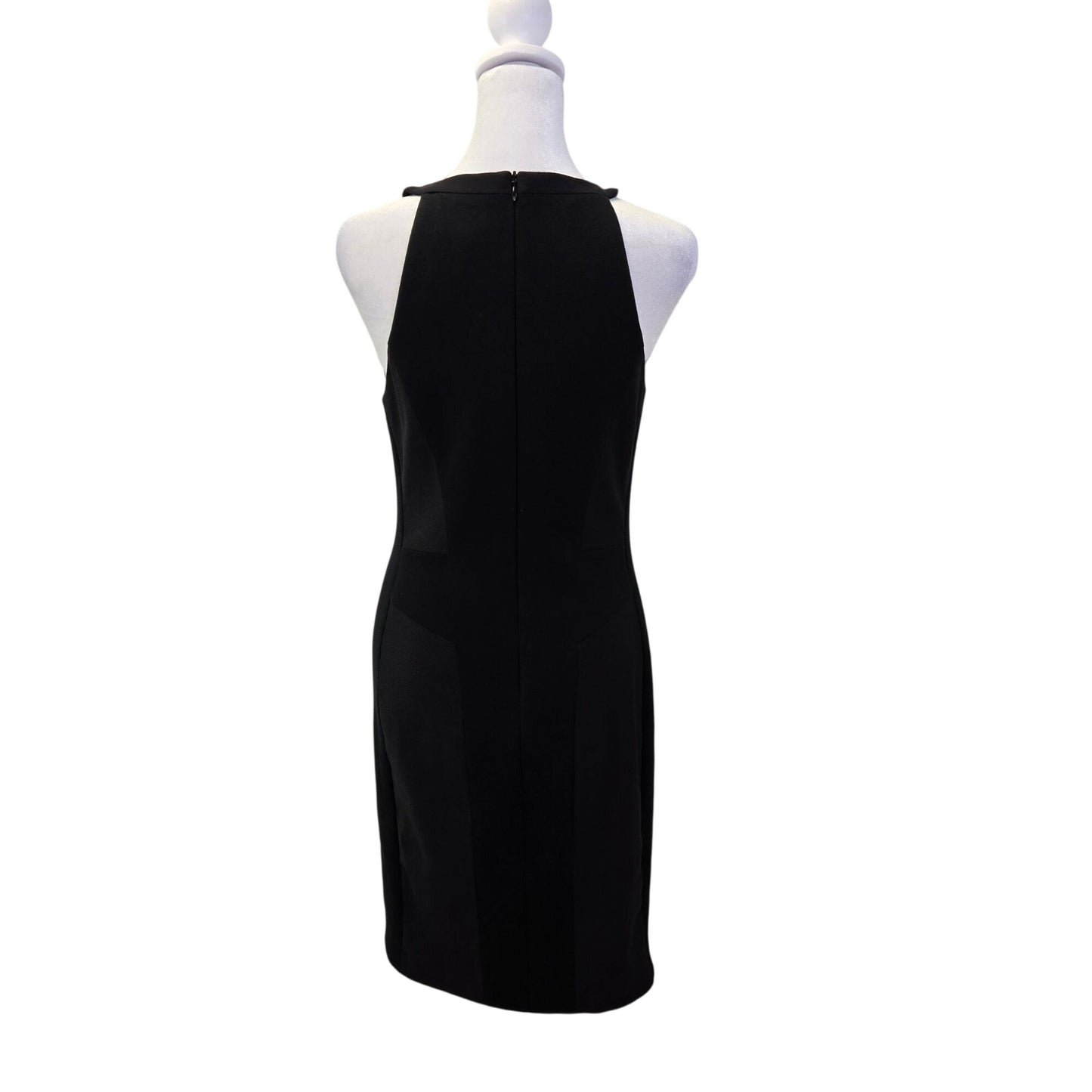 Rag & Bone Camden Mixed Media Paneled Knit Halter Dress Size 6