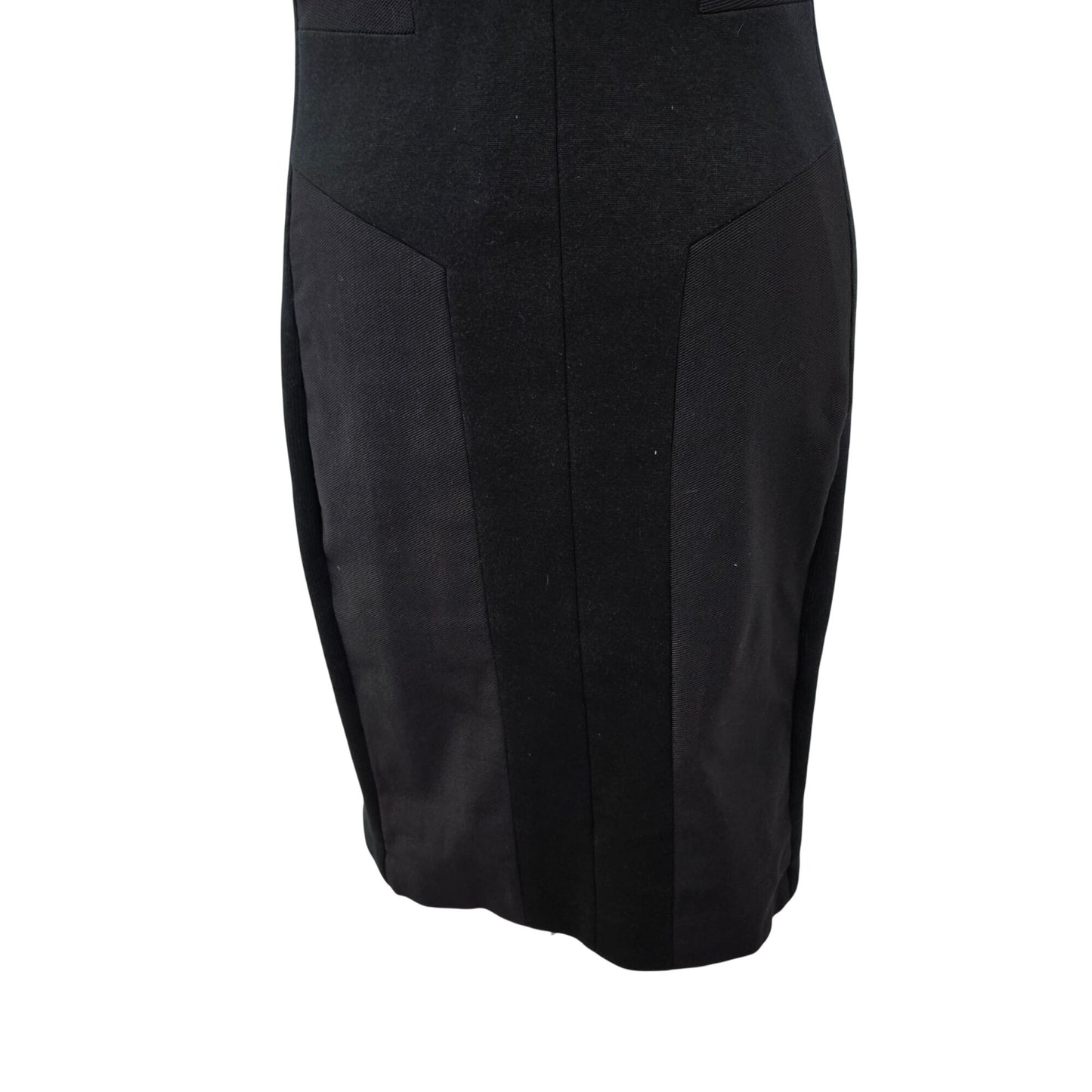 Rag & Bone Camden Mixed Media Paneled Knit Halter Dress Size 6