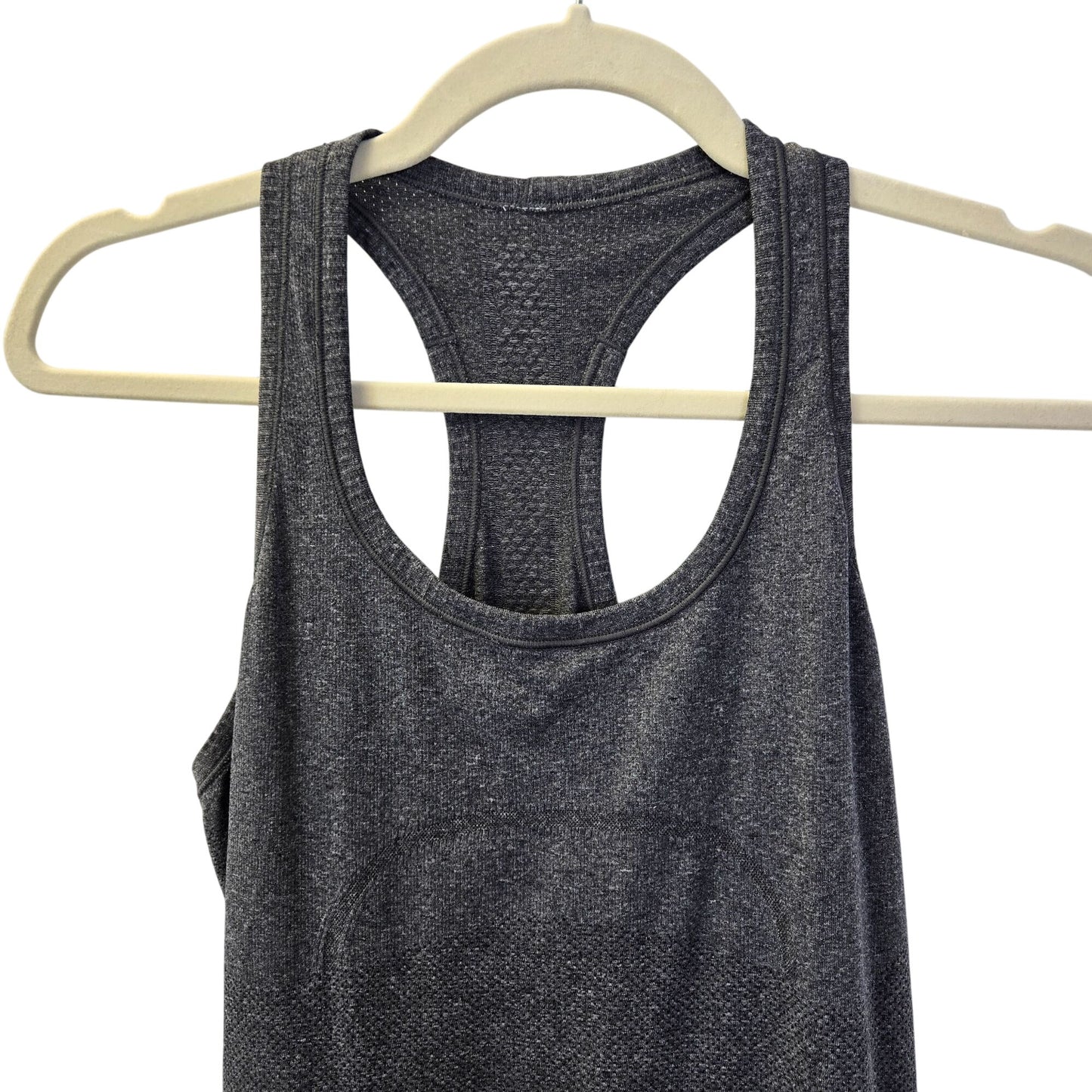 Lululemon Swiftly Tech Racerback Run Tank in Heathered Gray Size 8