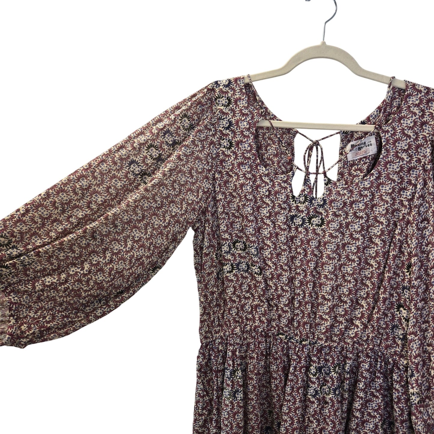 NWT Anthropologie Holding Horses Annamaria Floral Print Romper Size Large