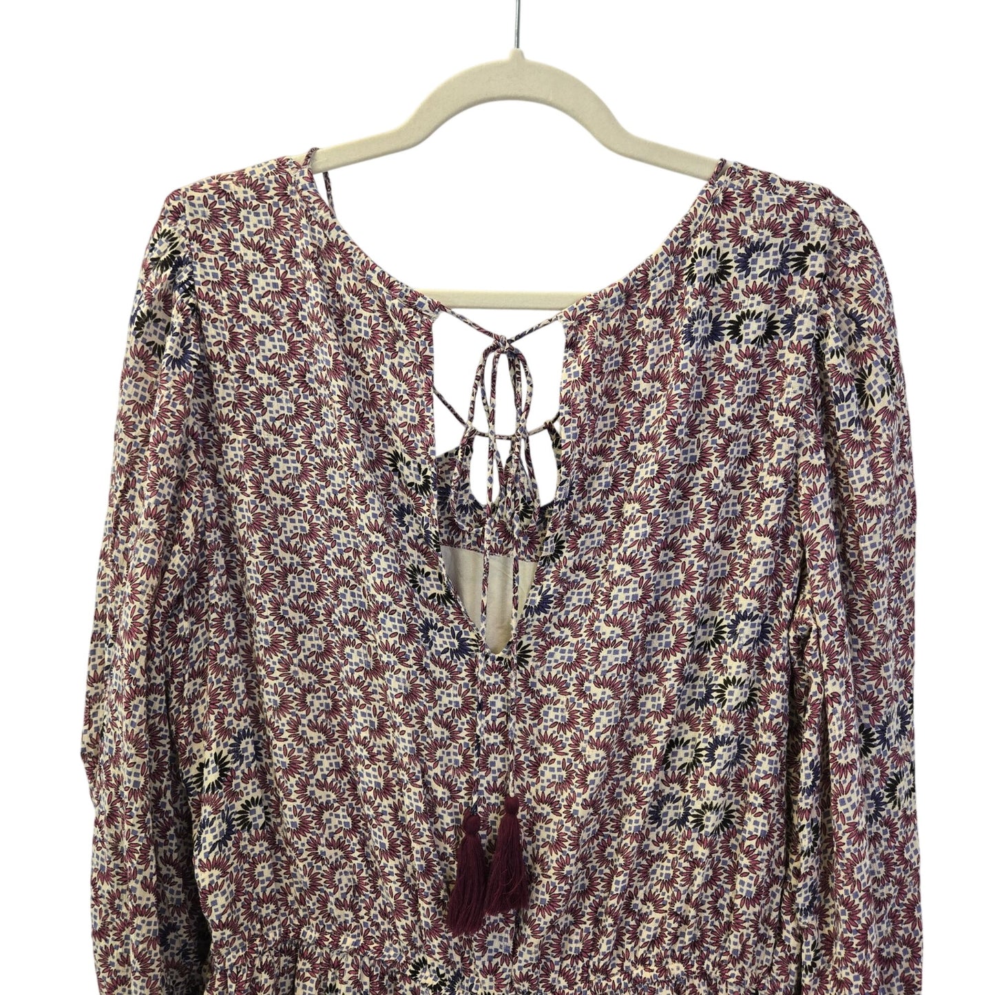 NWT Anthropologie Holding Horses Annamaria Floral Print Romper Size Large