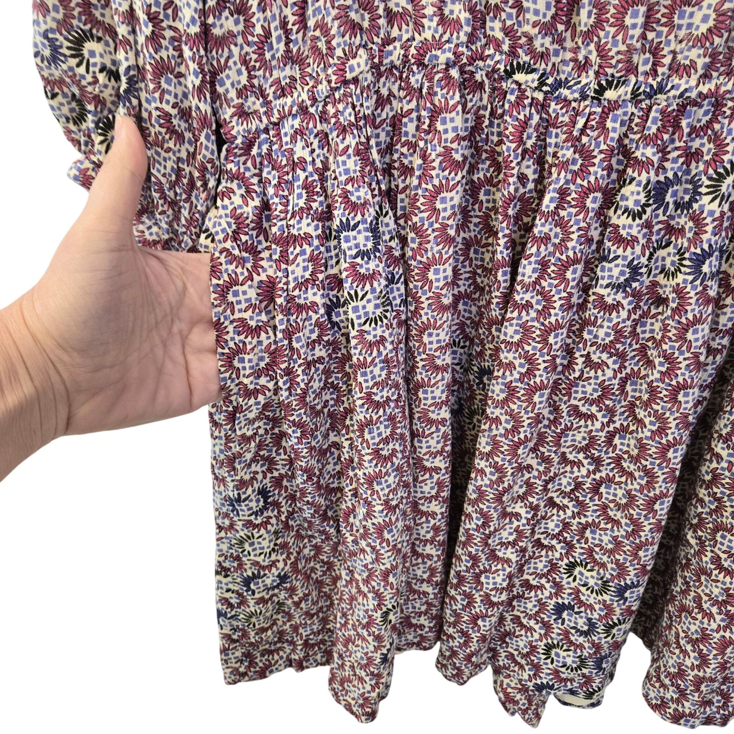 NWT Anthropologie Holding Horses Annamaria Floral Print Romper Size Large