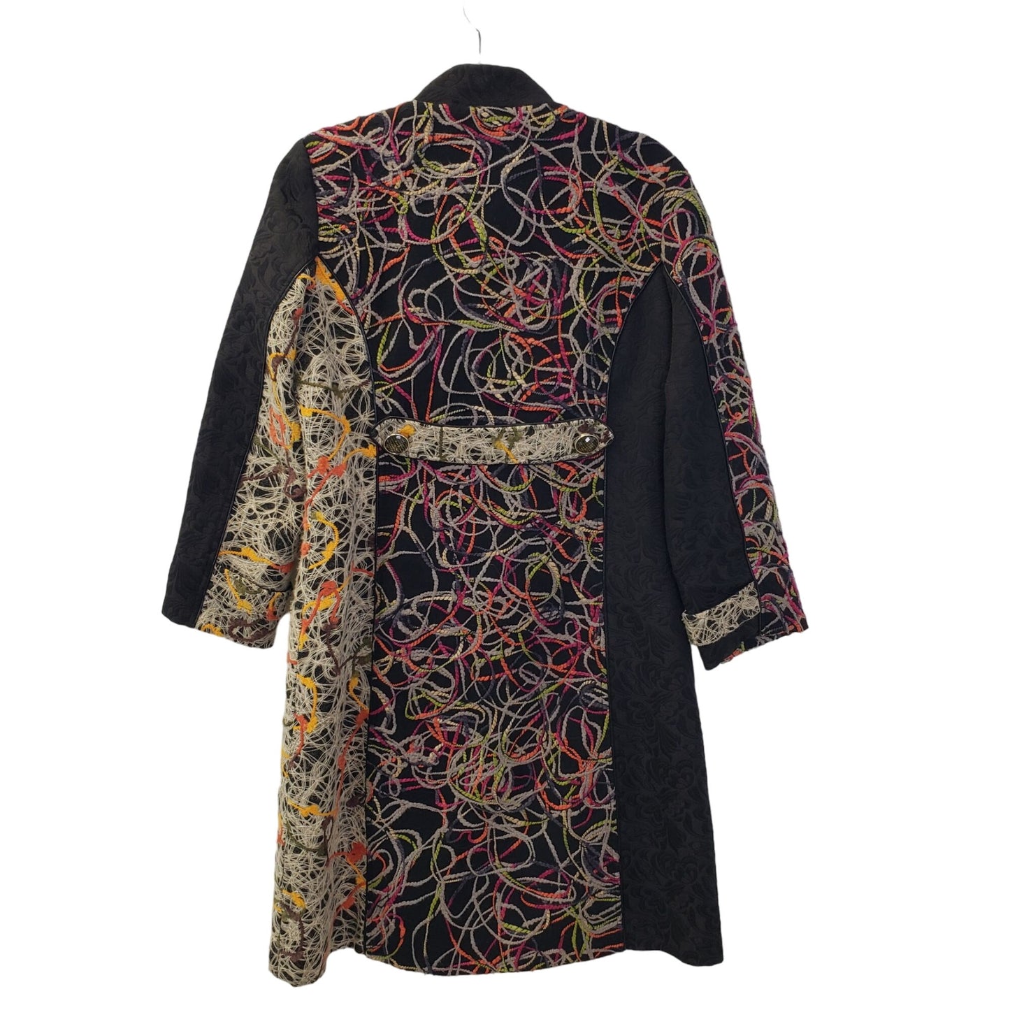 Weavz Wool Blend Embroidered Coat Size Small