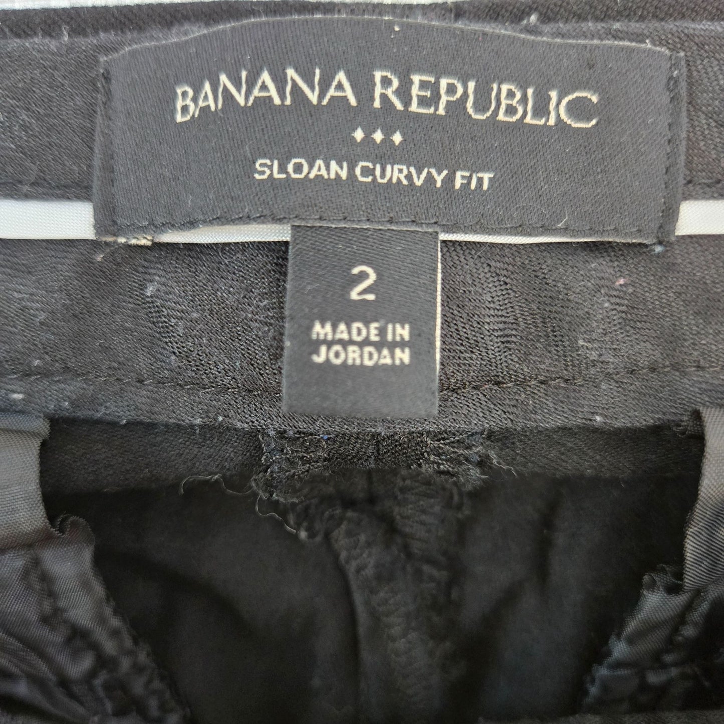 Banana Republic Factory Sloan Curvy Fit Crop Skinny Pants Size 2