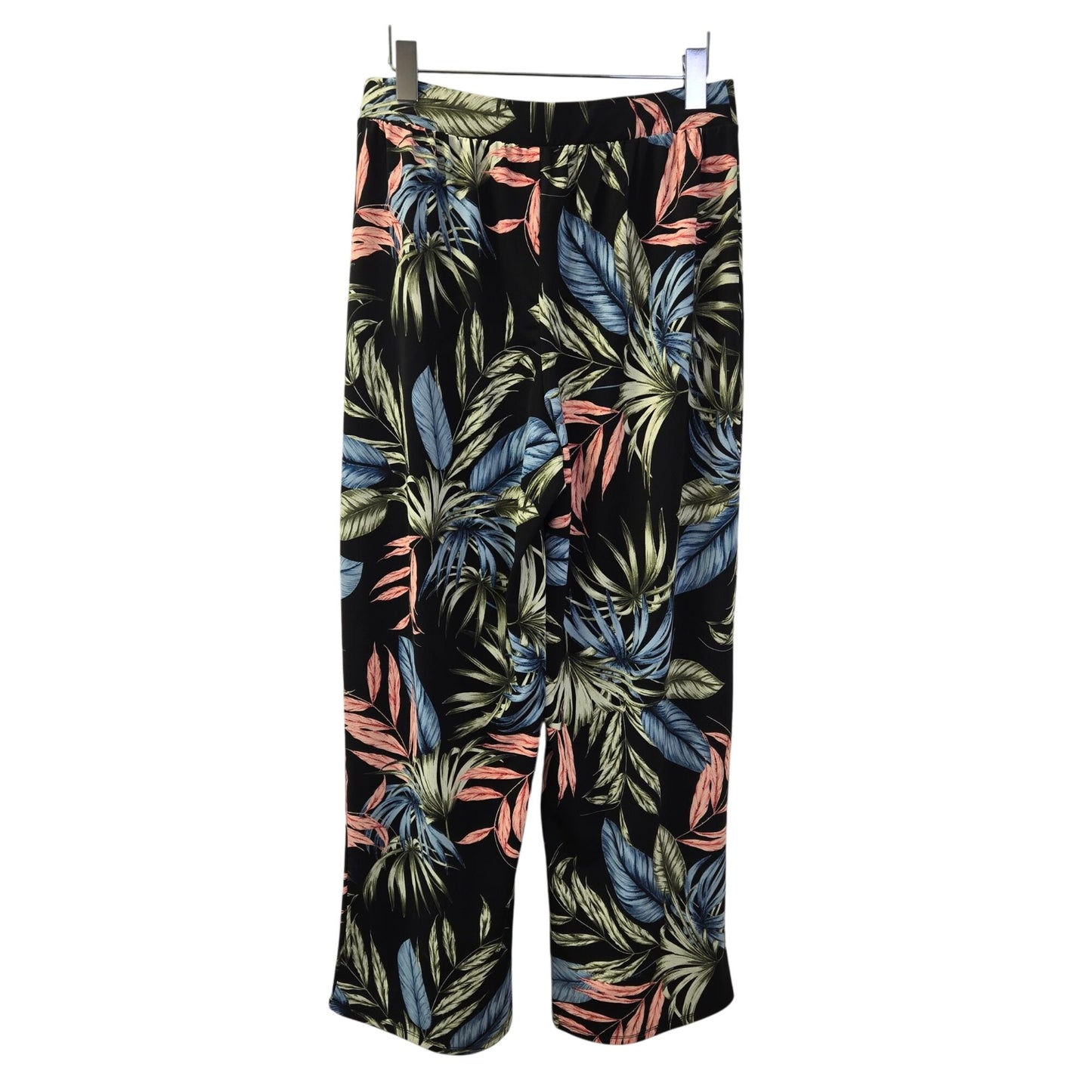 Philosophy Tropical Print Wide Leg Pull On Pants Size Medium