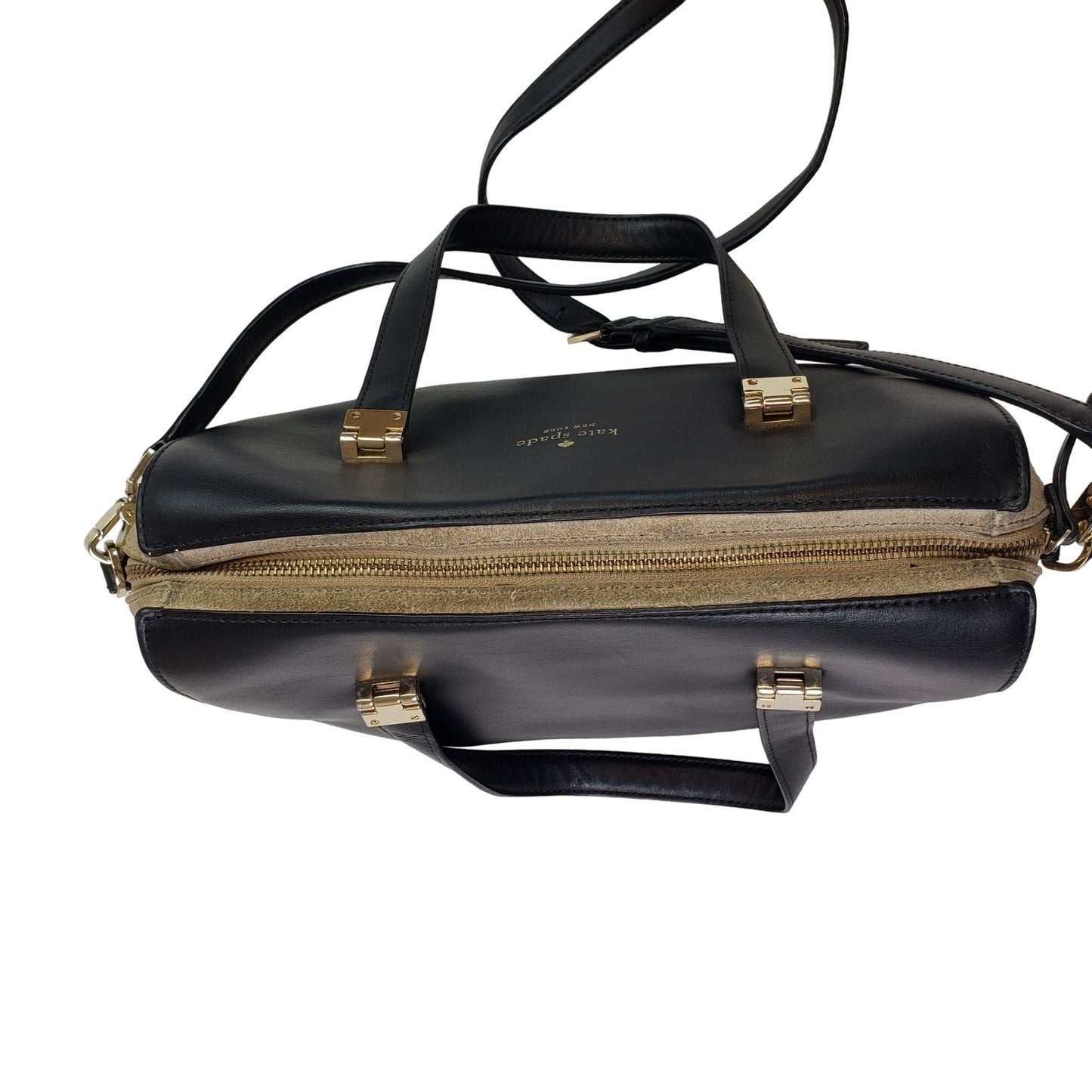 Kate Spade Parker Street Allena Leather & Suede Handbag