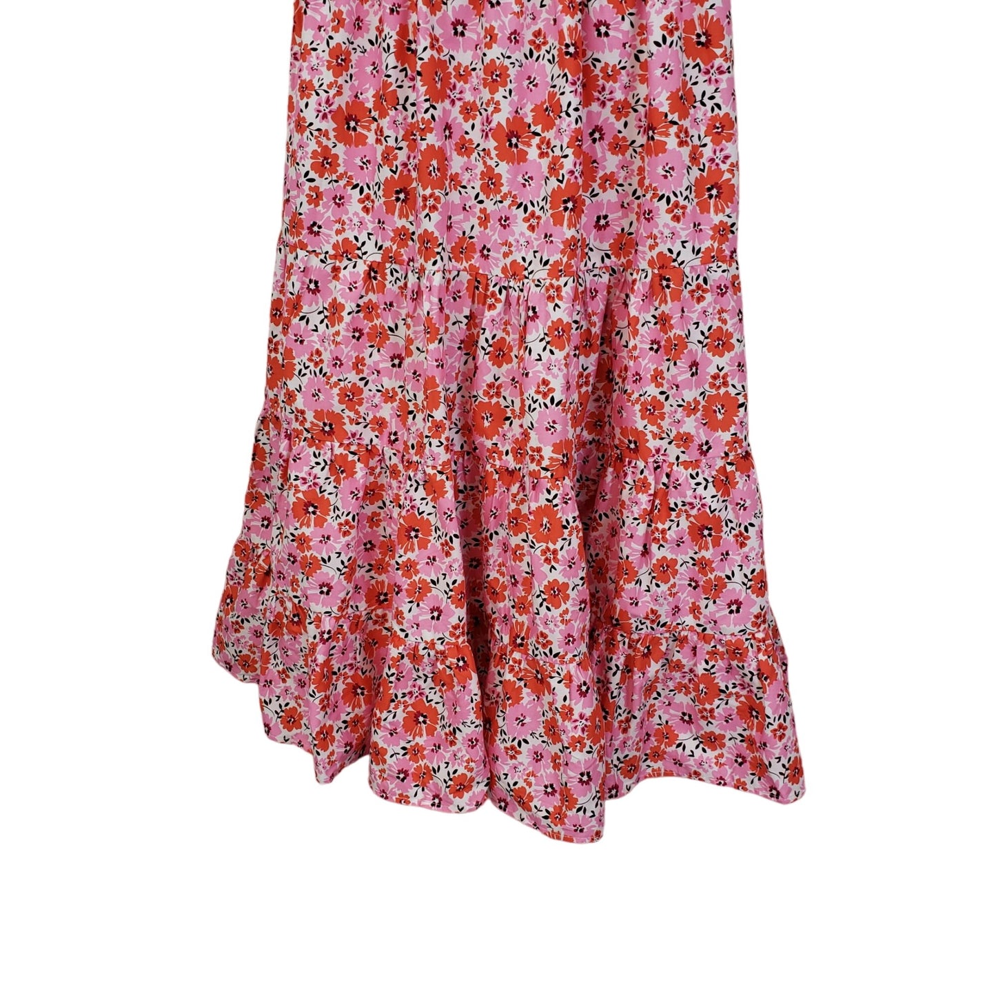 NWOT Yumi Kim Floral Smocked Tiered Hem Dress Size Small