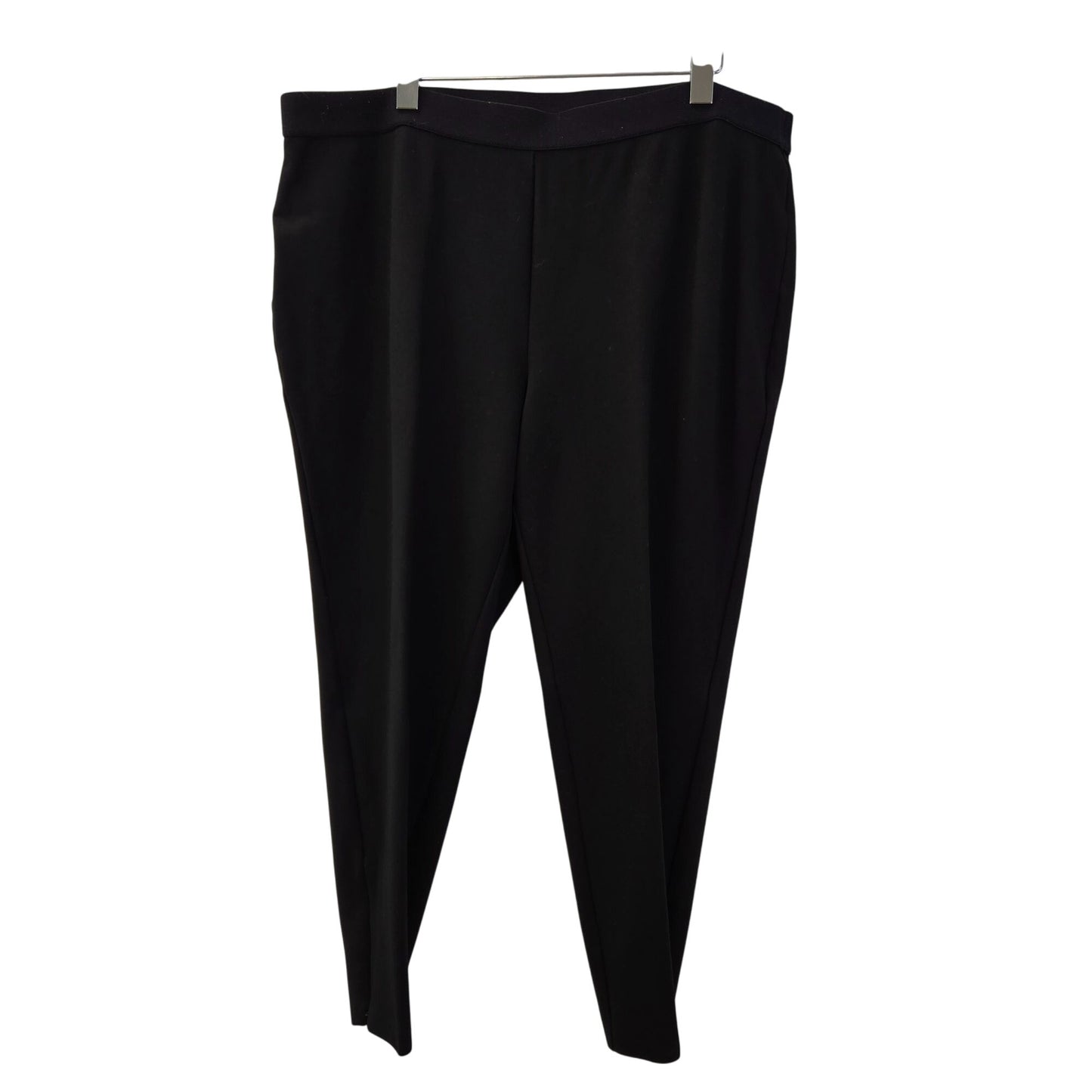 Talbots Ankle Zip Ponte Cropped Pull-On Pants Size 20W