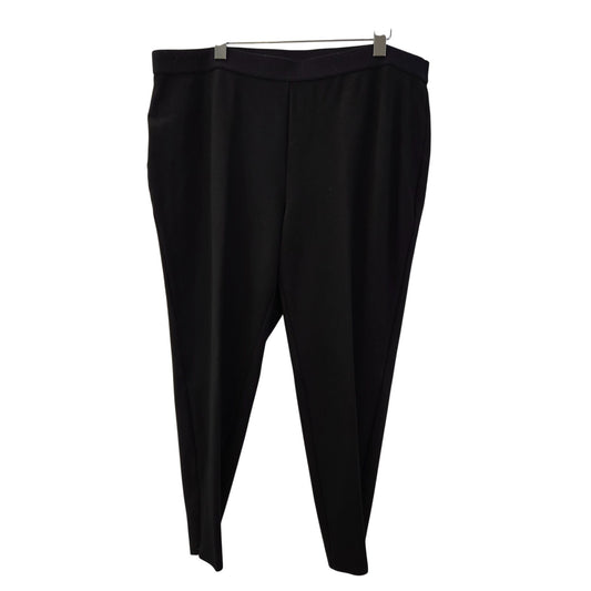 Talbots Ankle Zip Ponte Cropped Pull-On Pants Size 20W