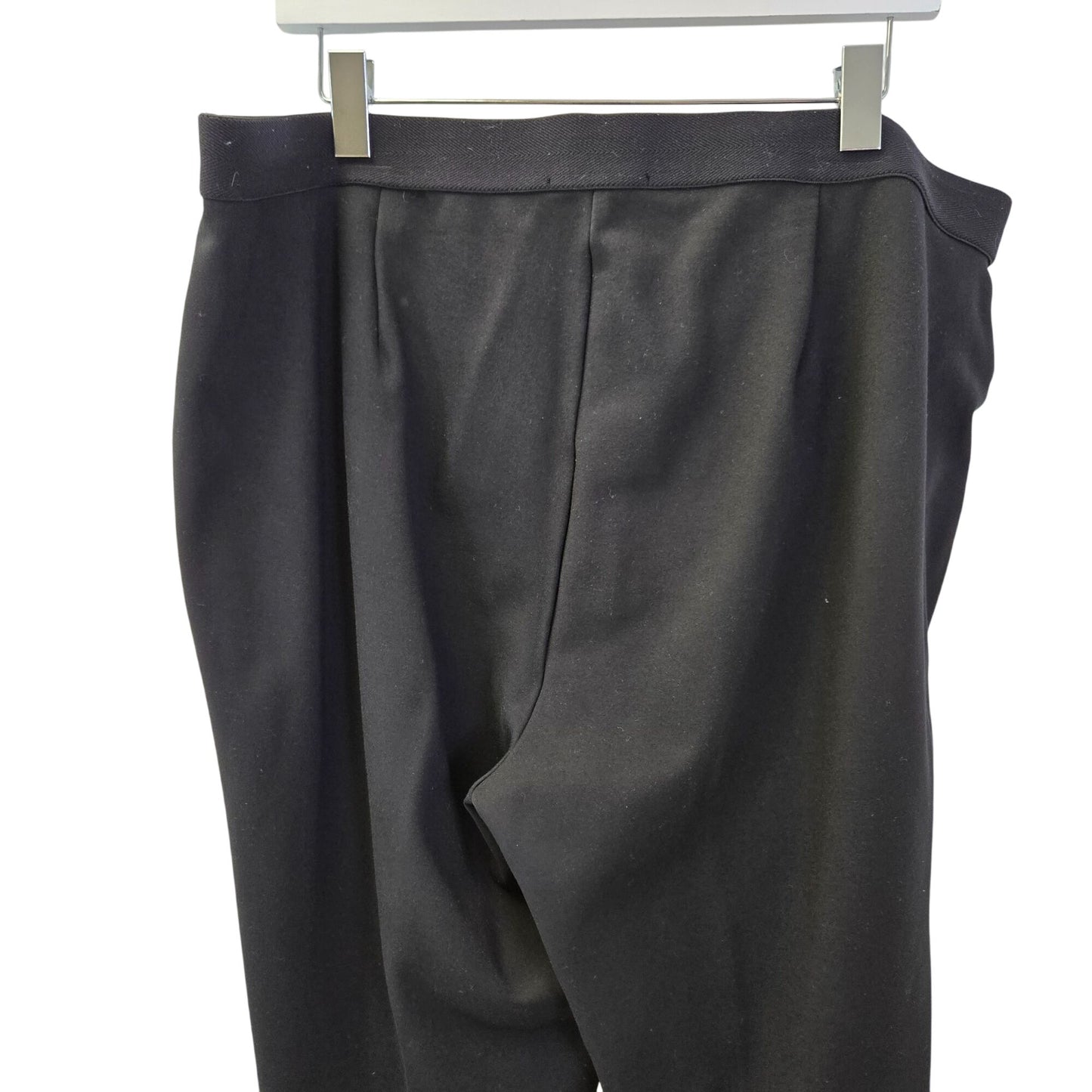 Talbots Ankle Zip Ponte Cropped Pull-On Pants Size 20W