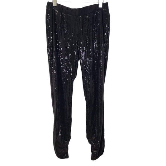 White House Black Market Sequin Split Ankle Pants Size Small