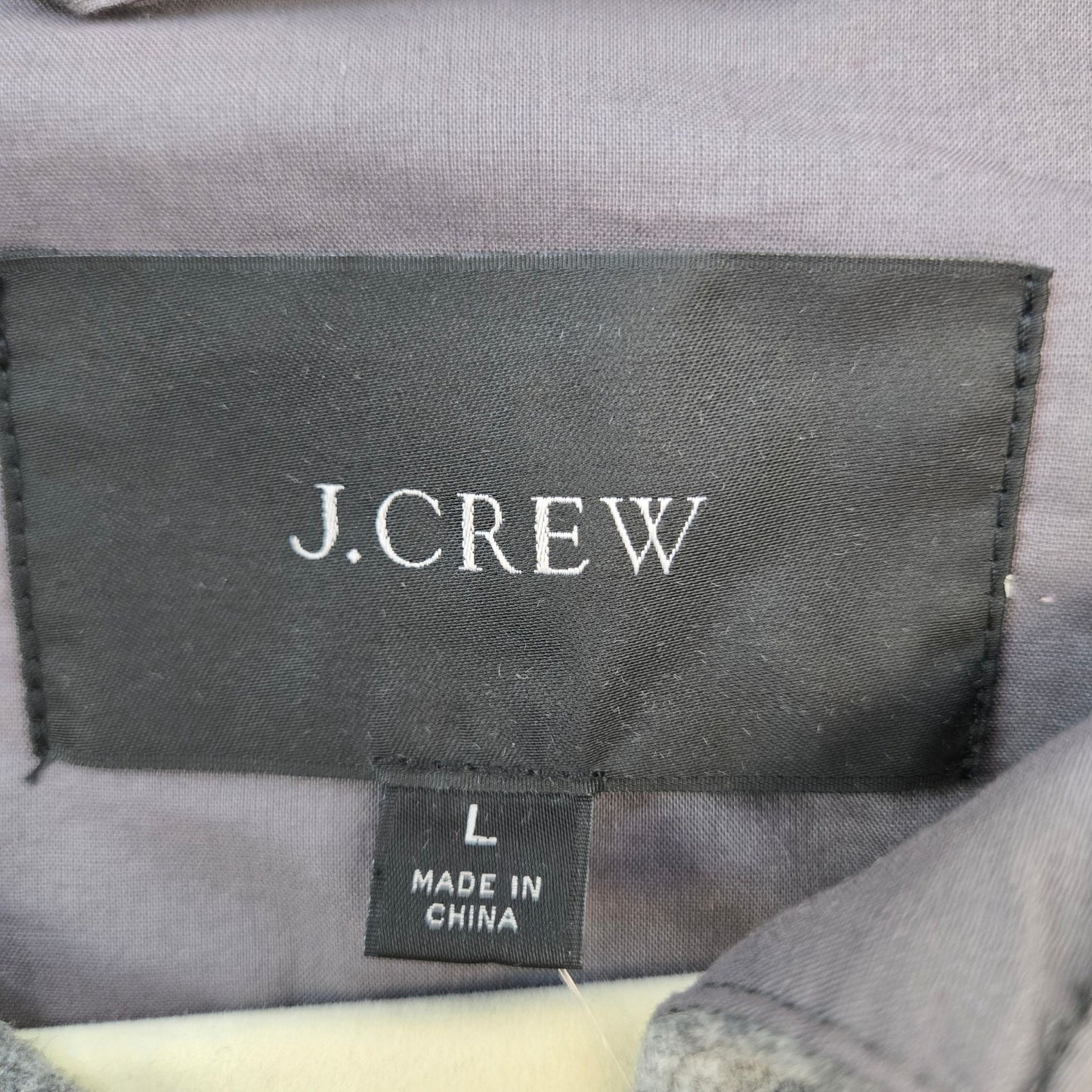 NWT J. Crew Wool Blend Plaid Shirt Jacket Shacket Size Large